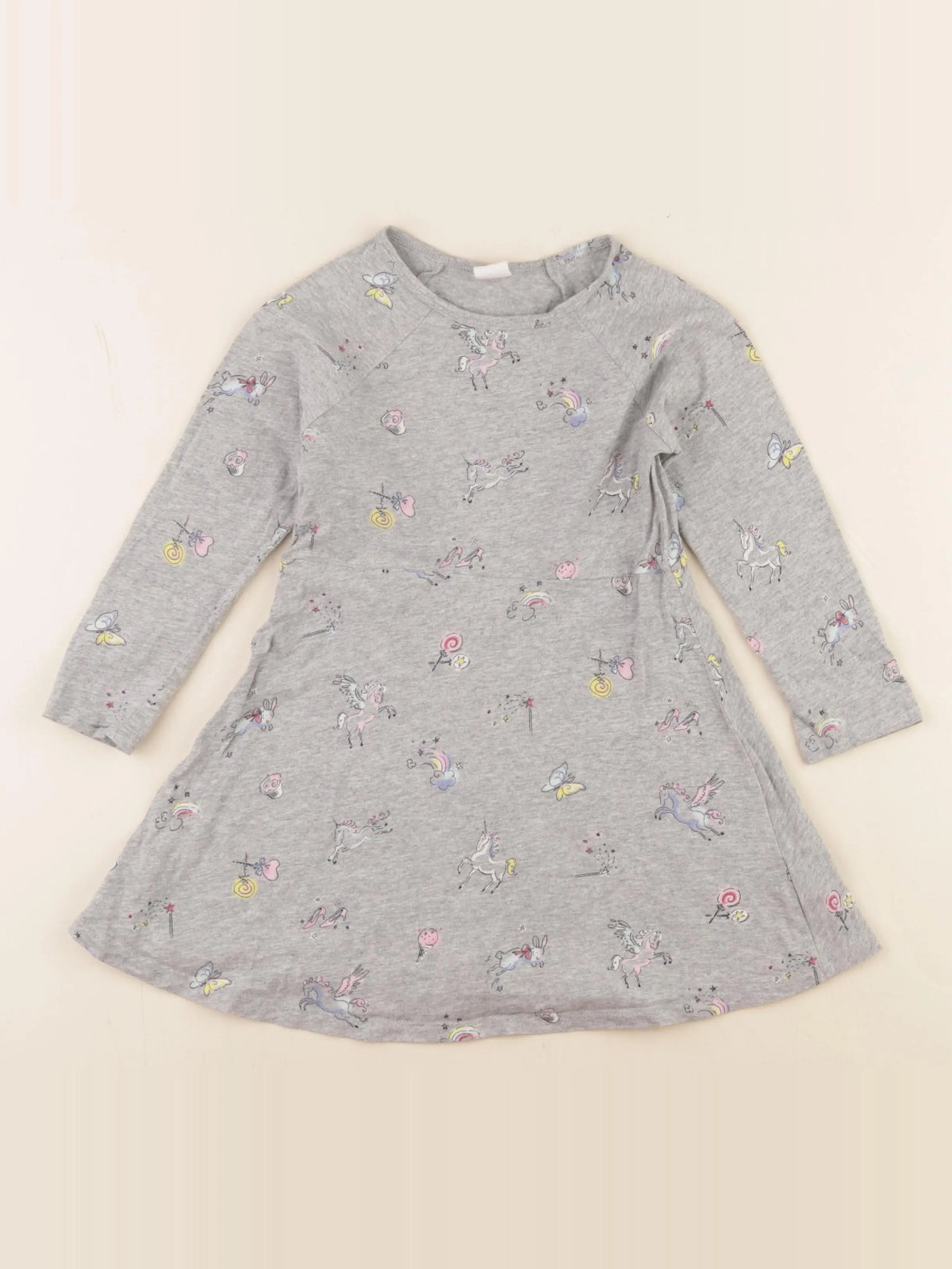 GAP - robe gris - 4 ans