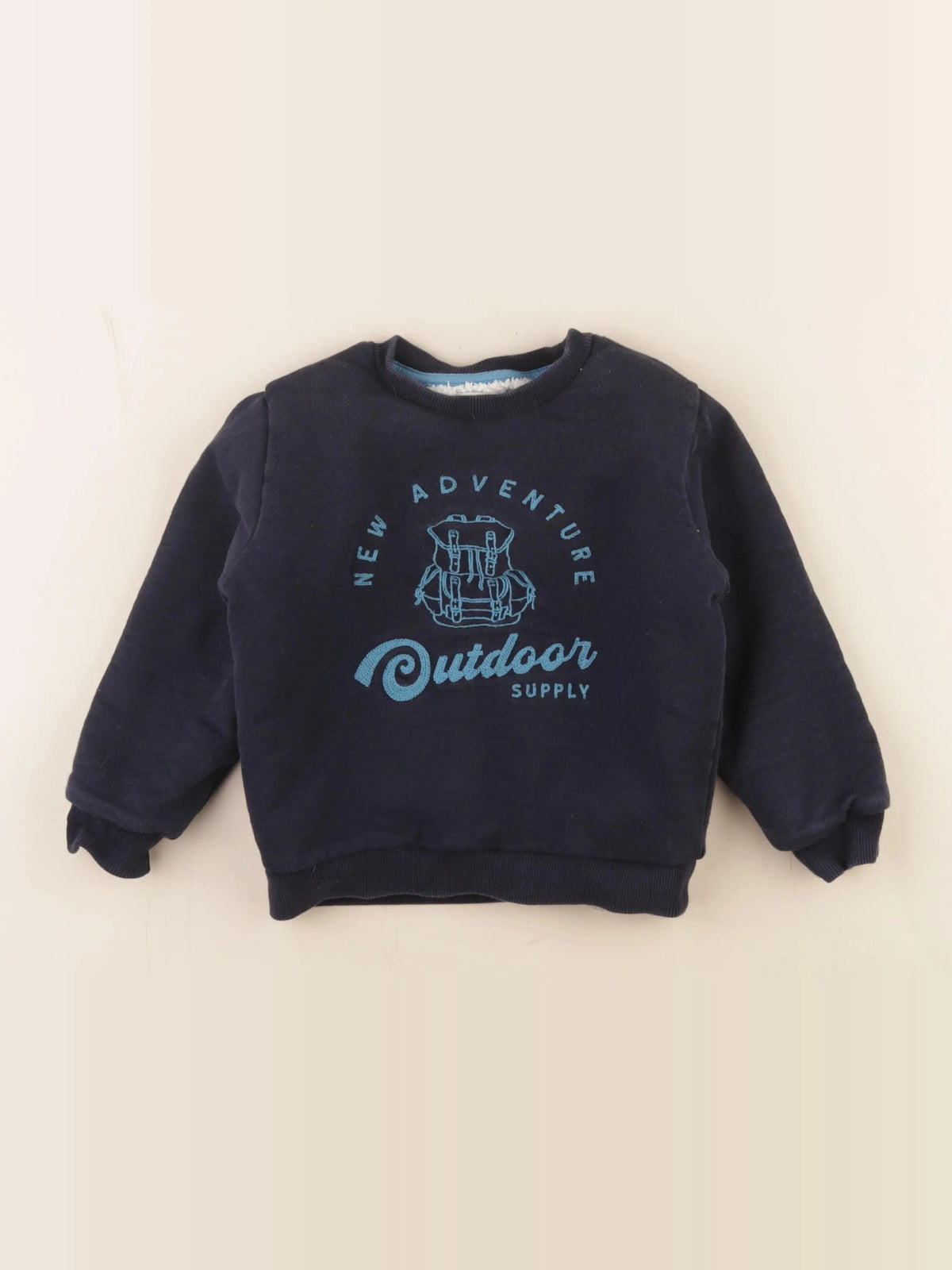 Cyrillus - sweat bleu - 4 ans