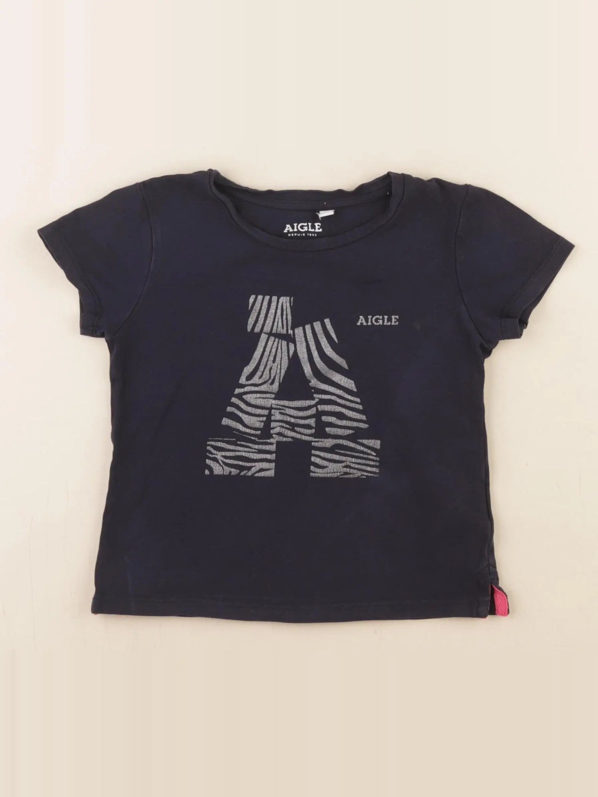 Aigle - tee-shirt bleu - 4 ans