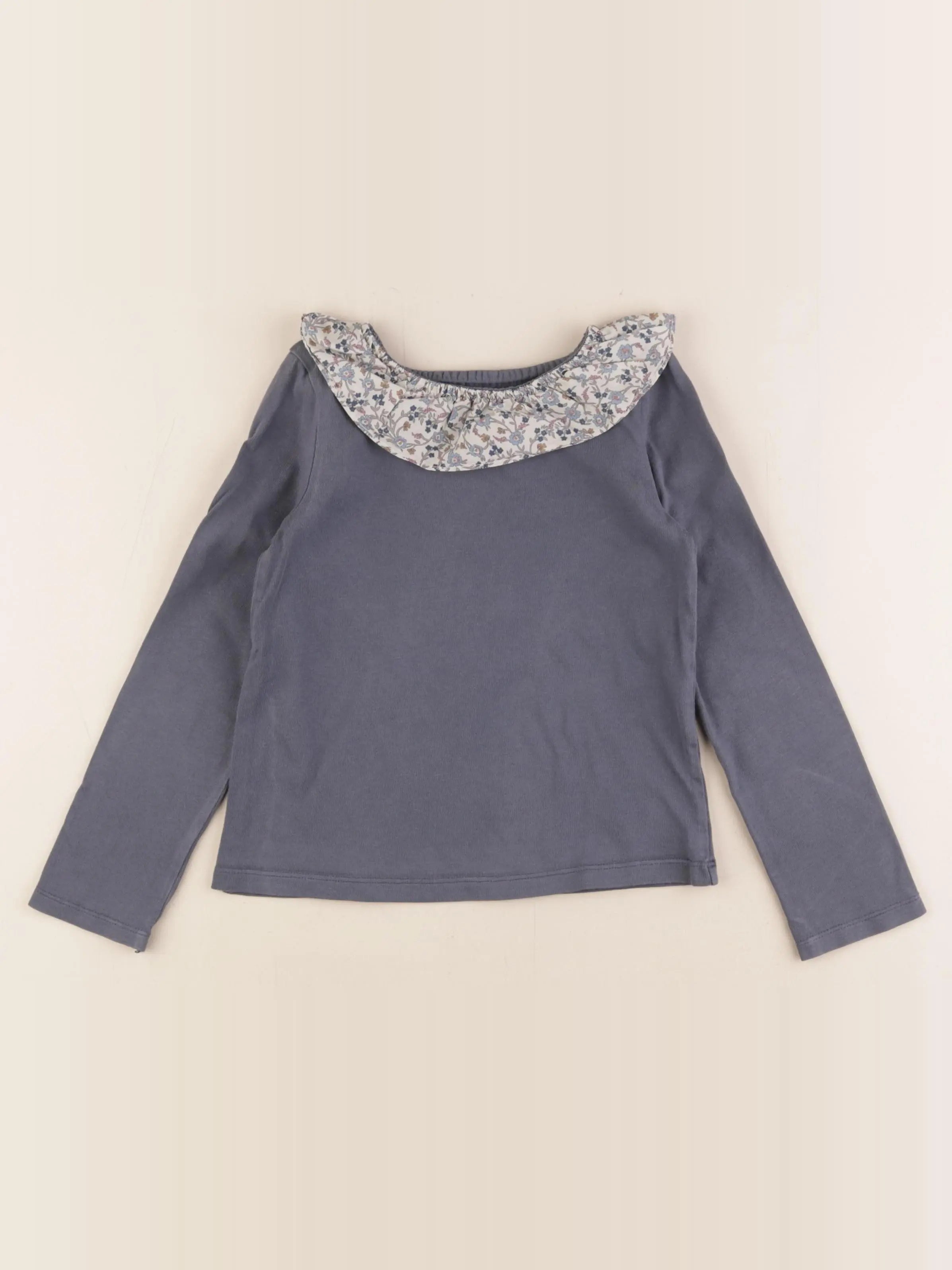 Cyrillus - tee-shirt bleu - 6 ans