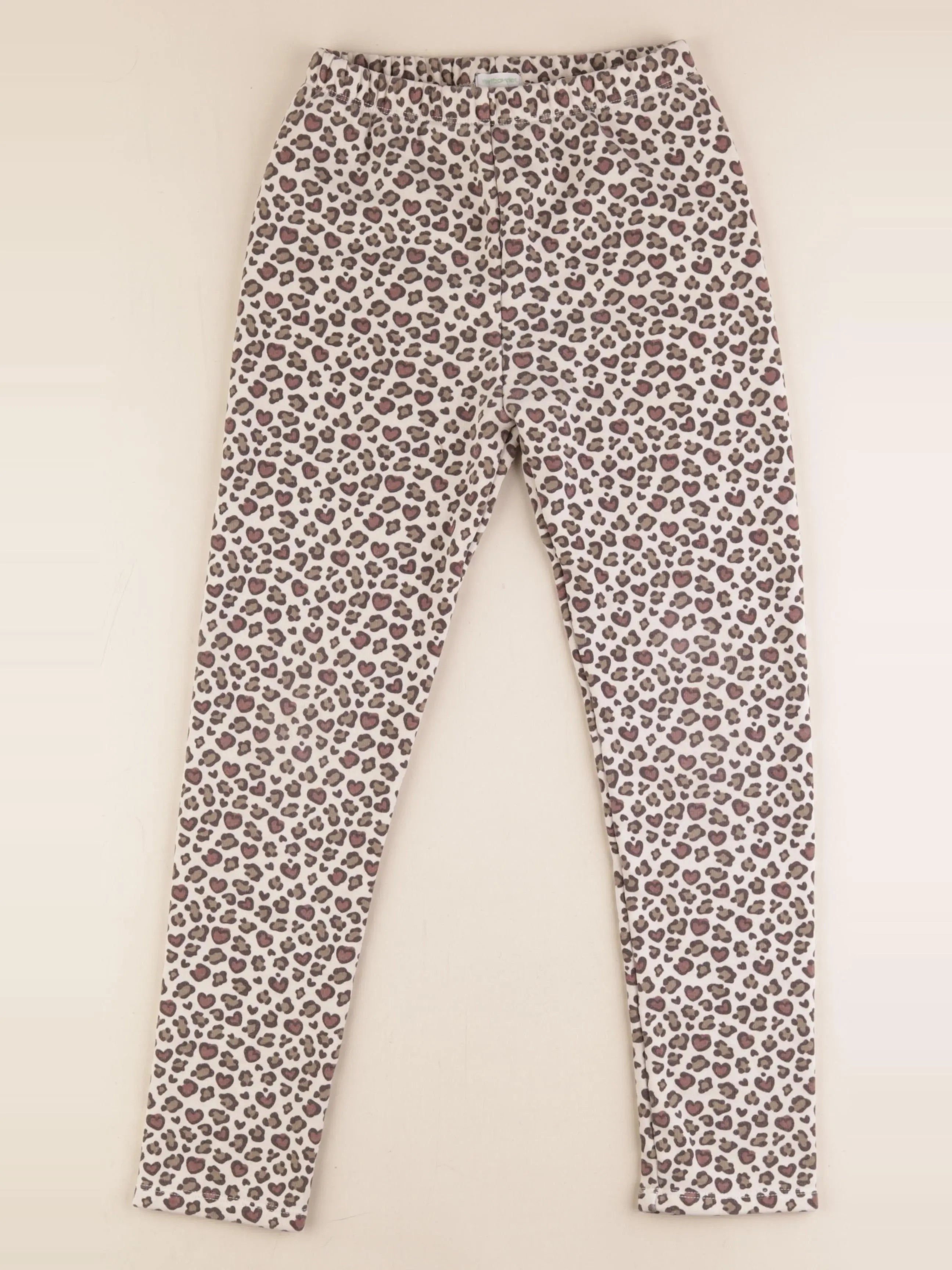 Vertbaudet - legging doublé marron - 12 ans