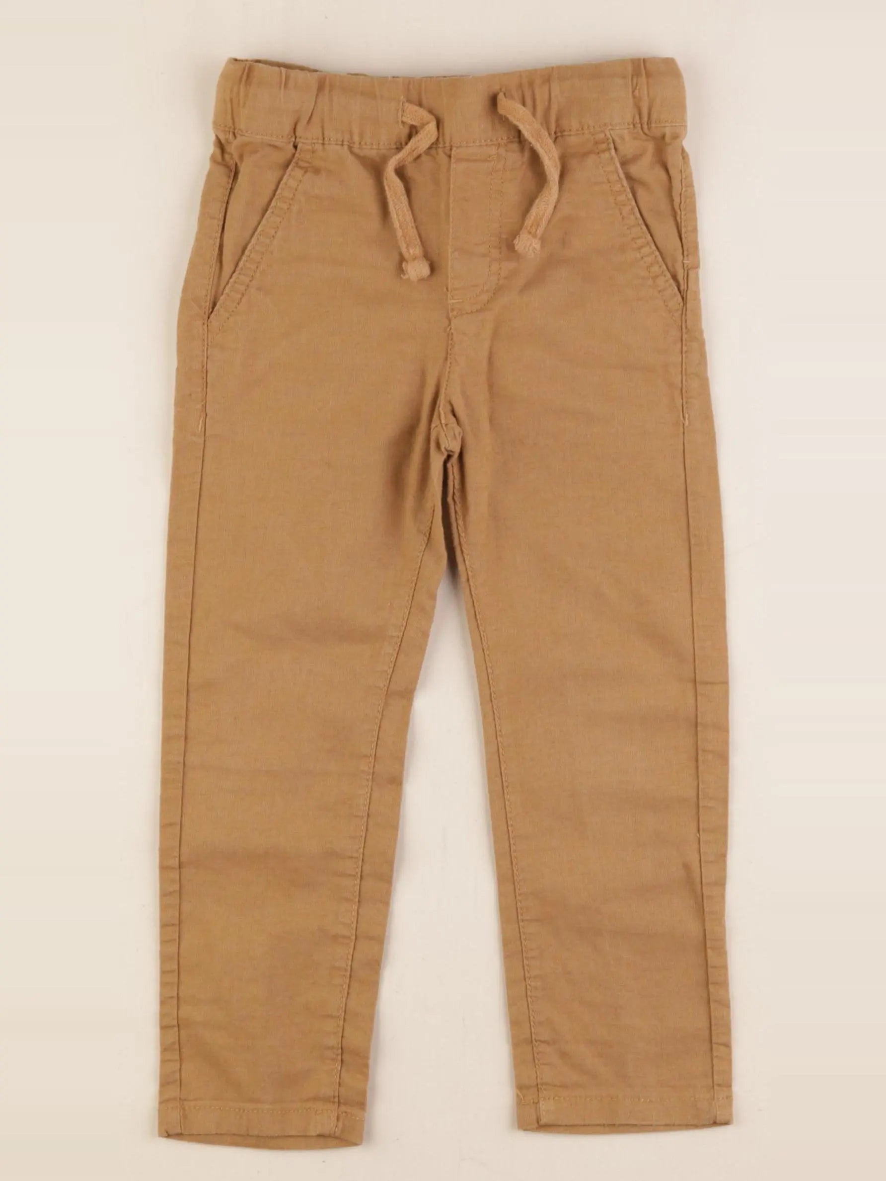 Vertbaudet - pantalon marron - 3 ans
