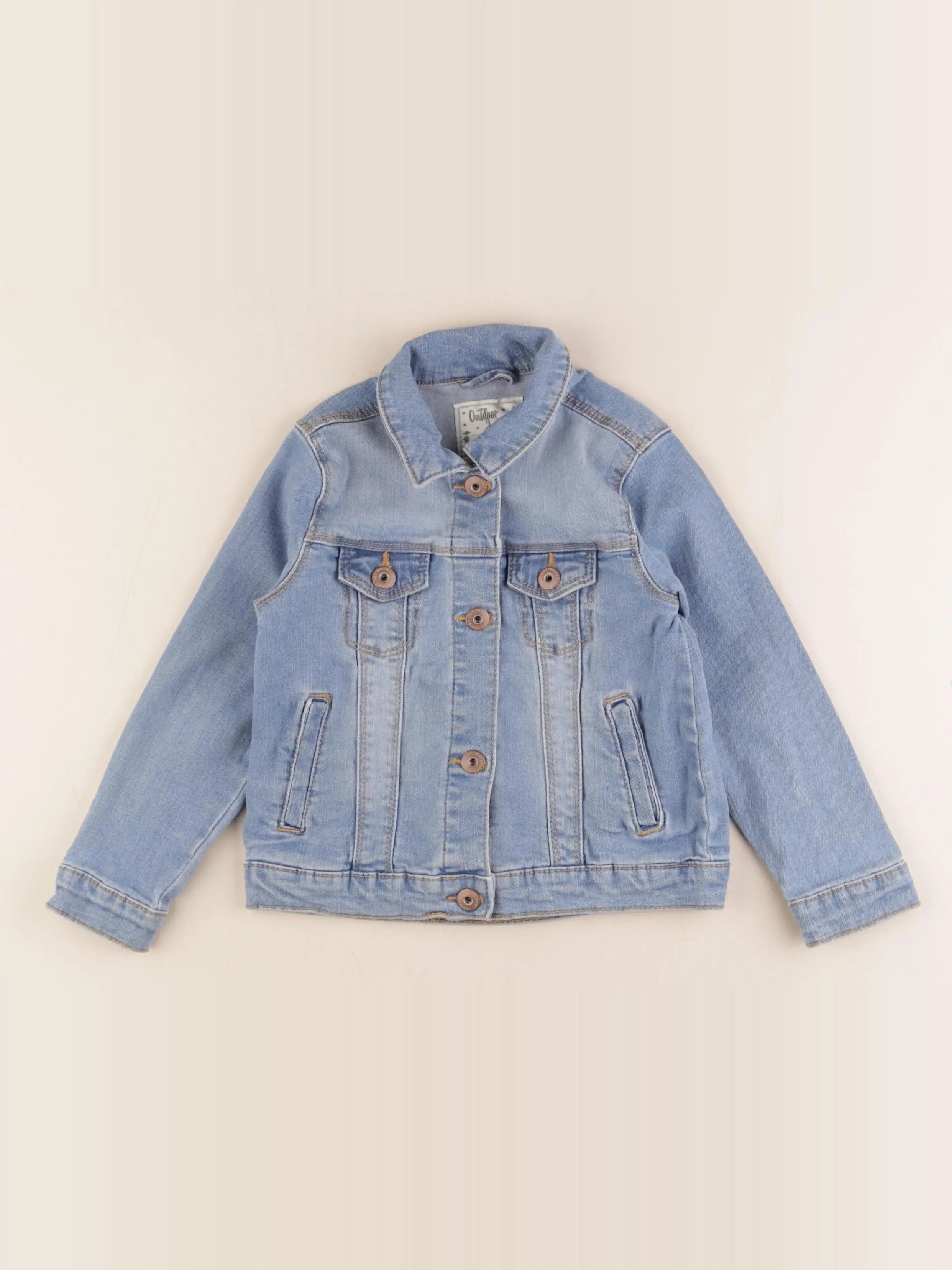 Vertbaudet - veste bleu - 4 ans