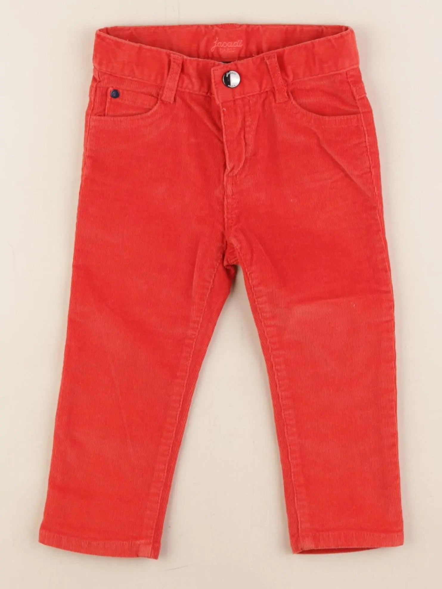 Jacadi - pantalon orange - 18 mois