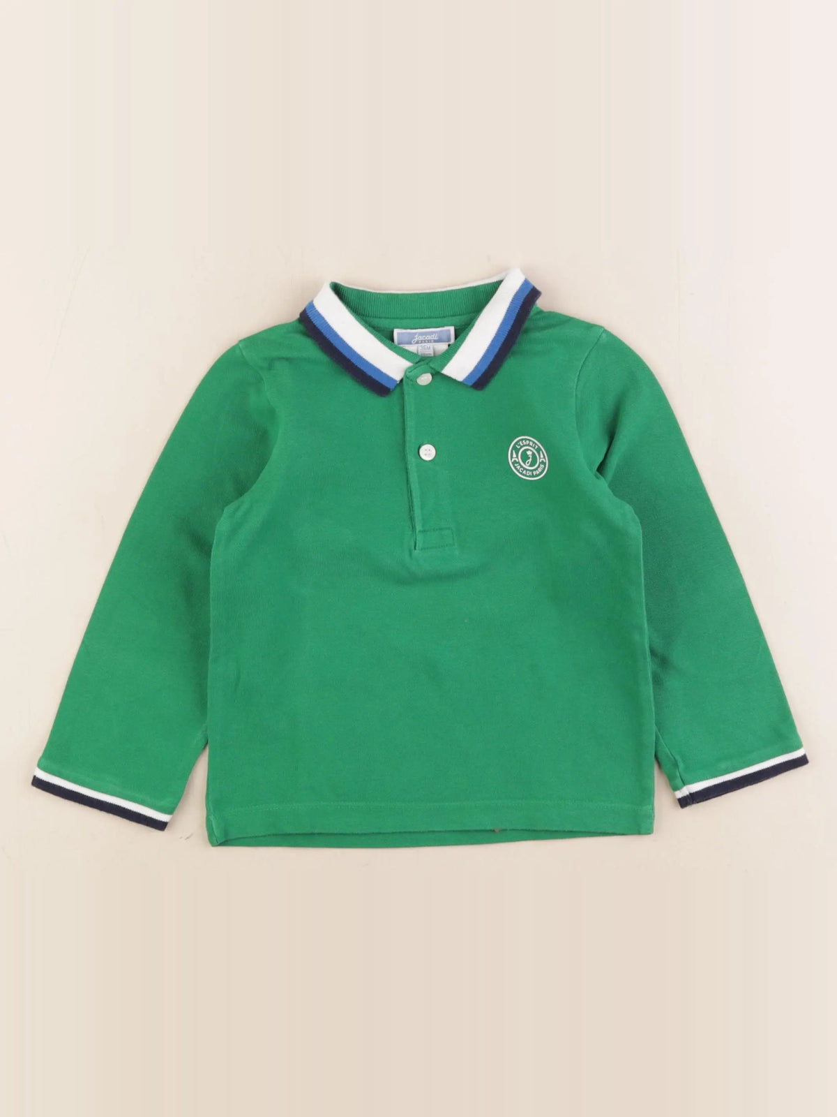 Jacadi - polo vert - 36 mois