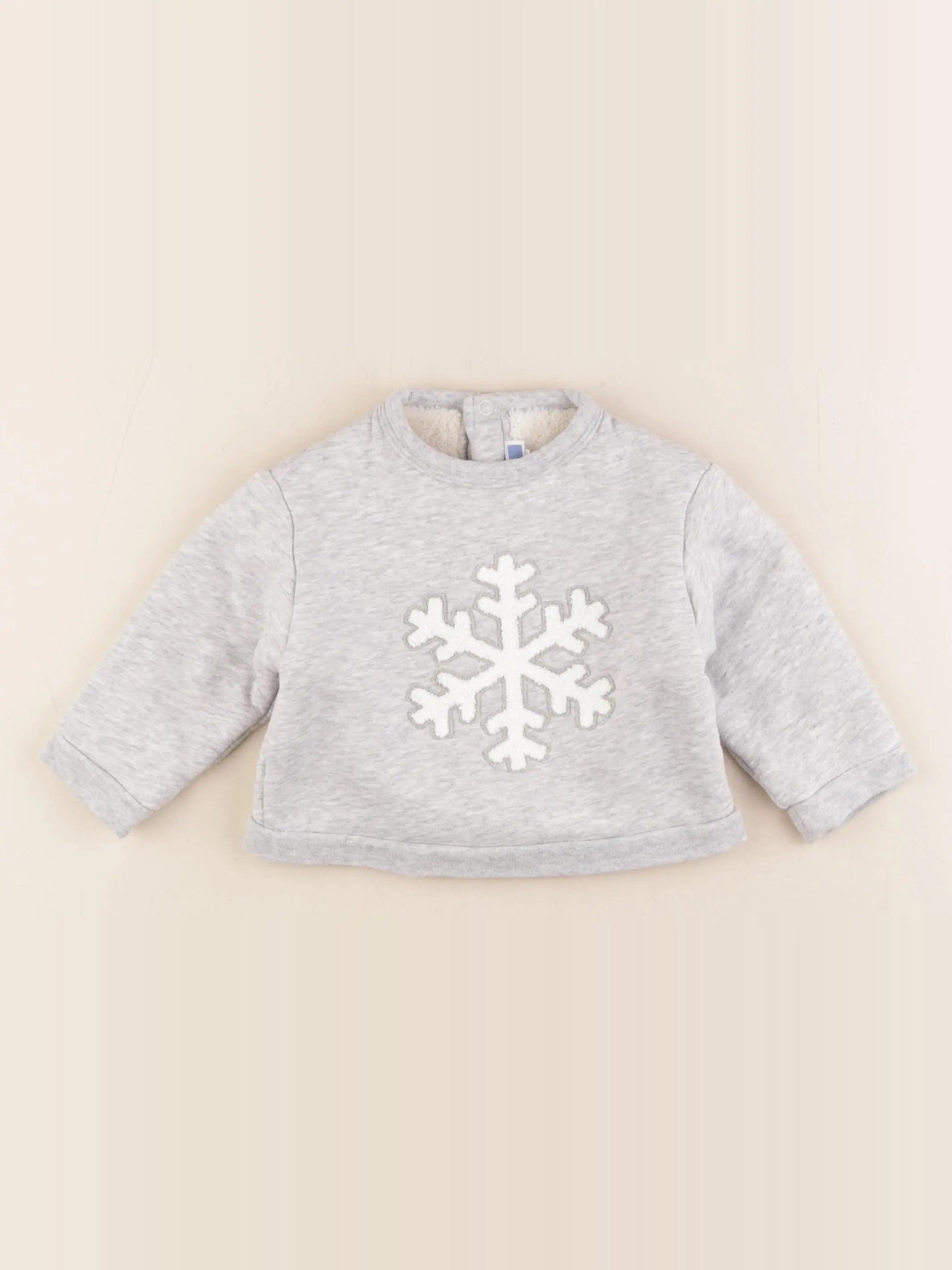 Jacadi - sweat gris - 12 mois