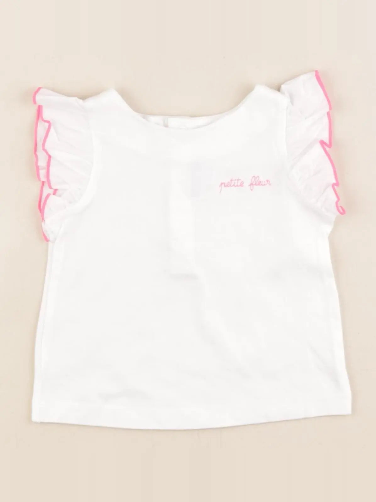 Jacadi - tee-shirt blanc - 6 mois