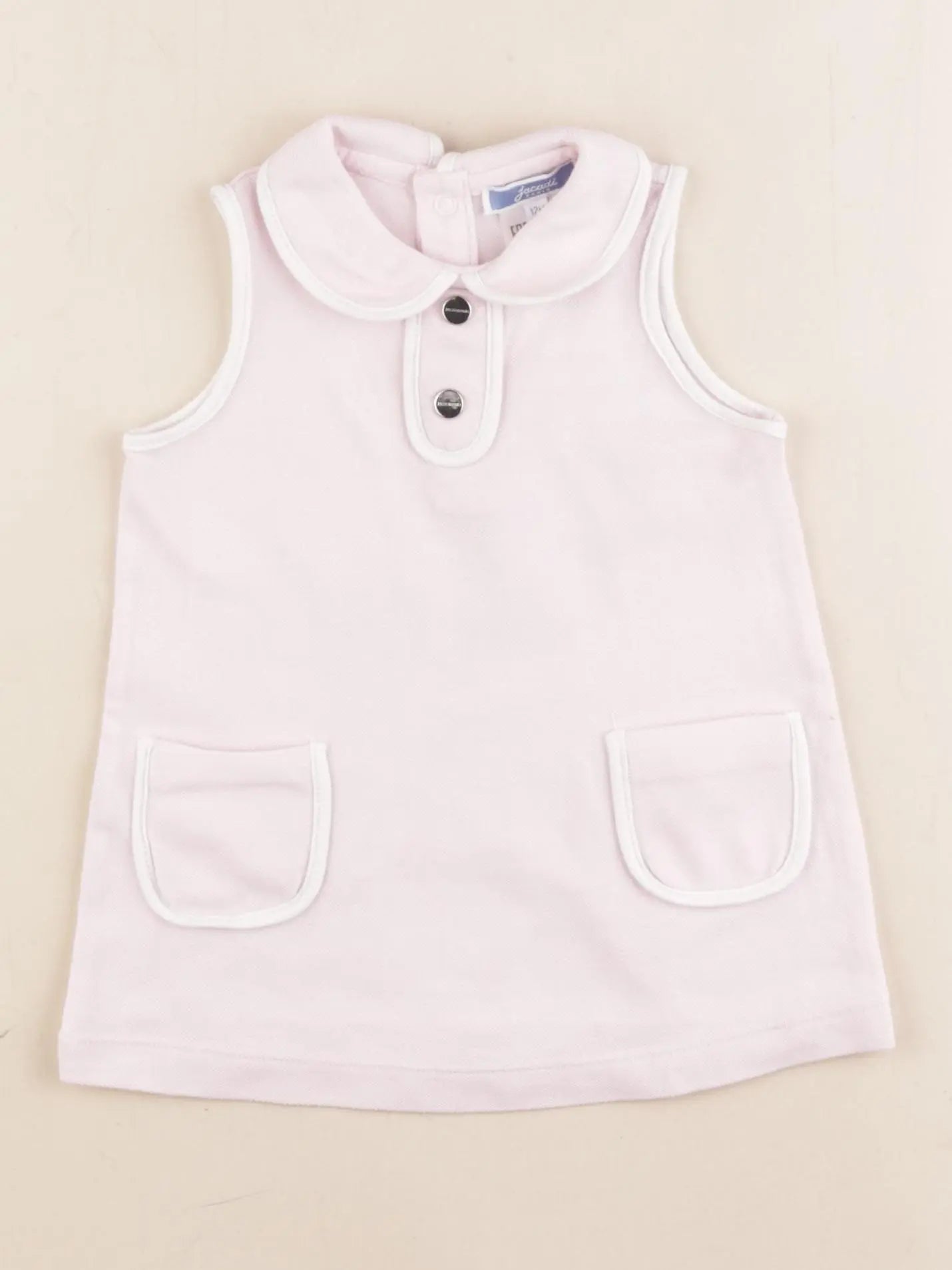 Jacadi - robe rose - 12 mois