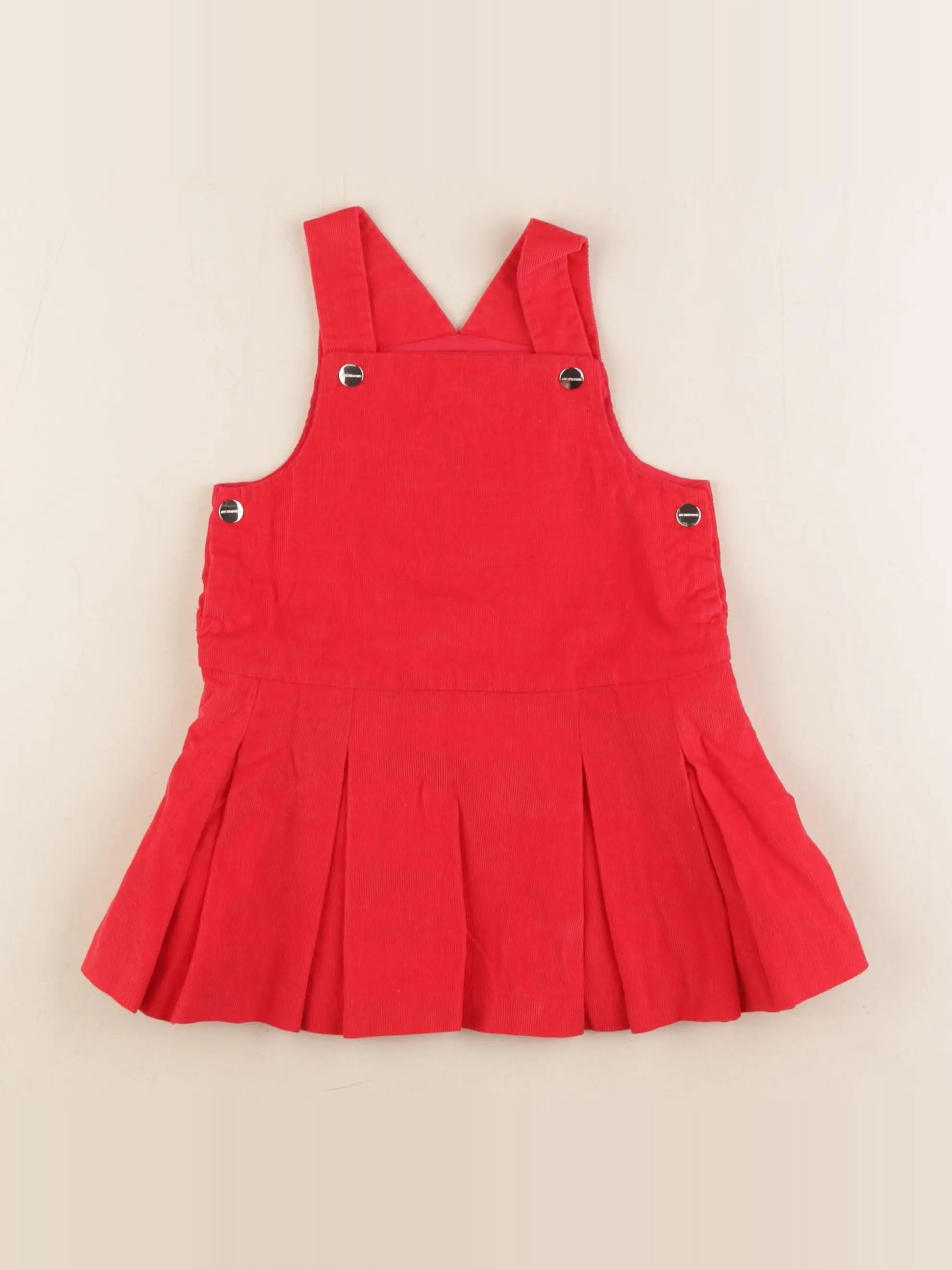 Jacadi - robe rouge - 24 mois