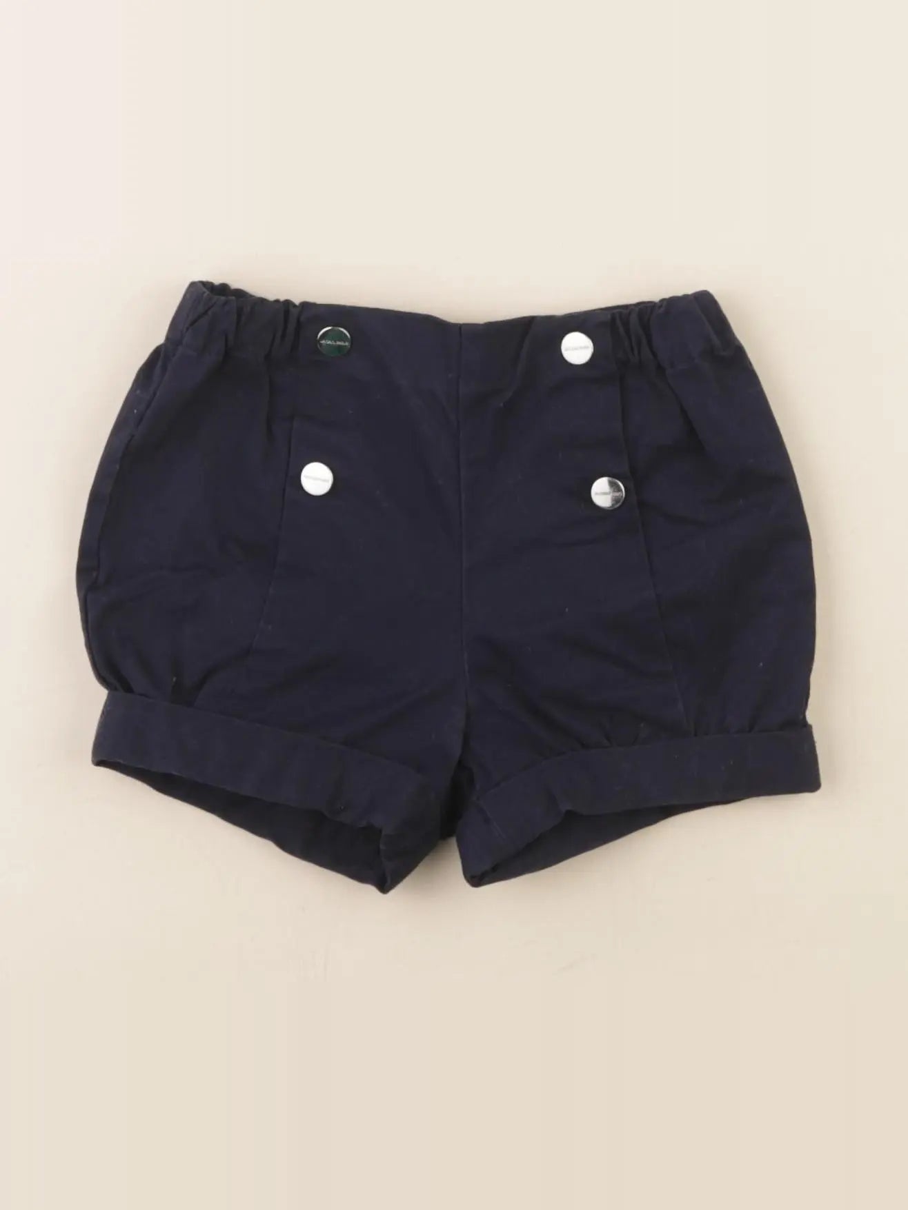 Jacadi - short bleu - 12 mois