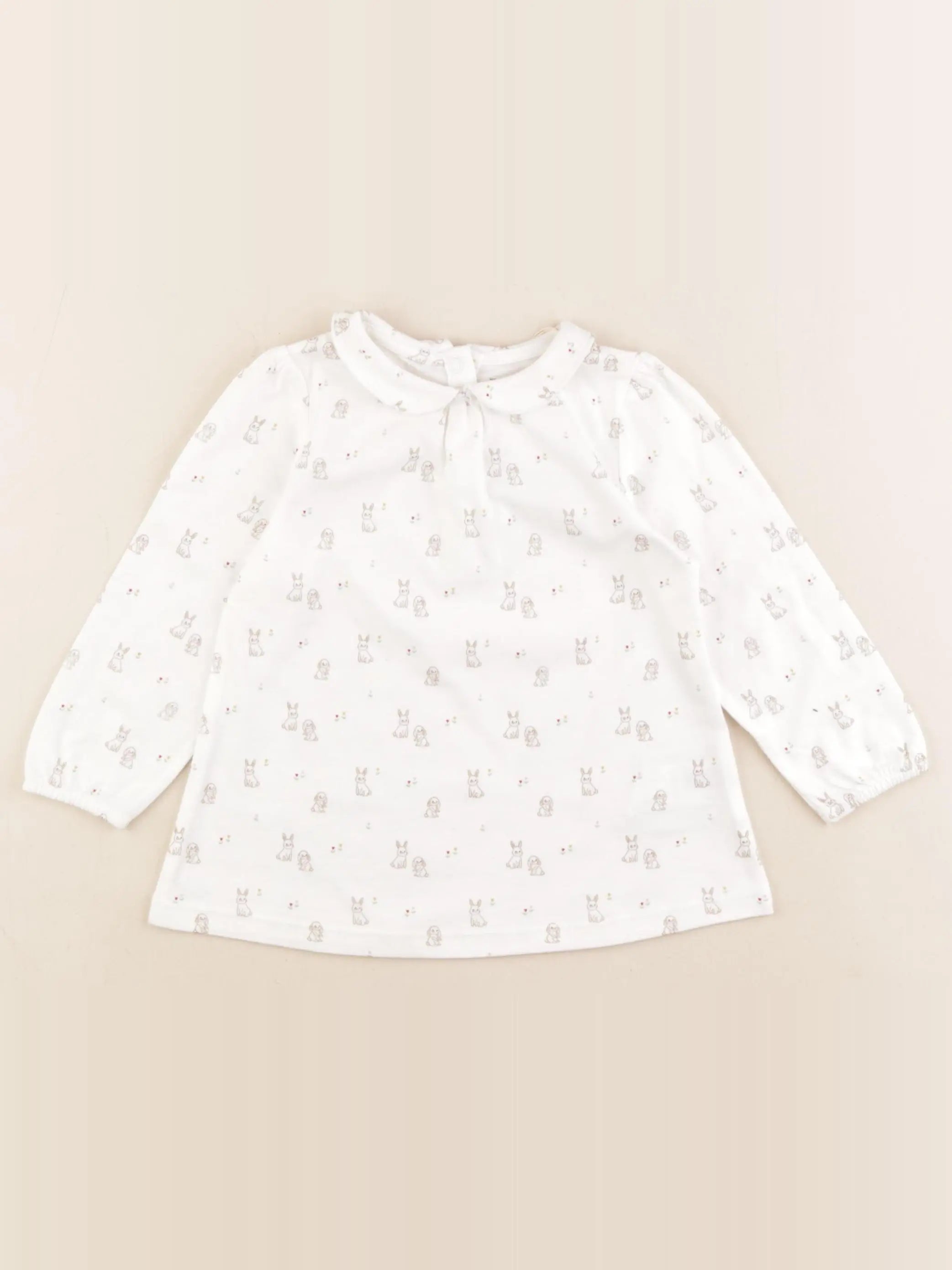 Boutchou - tee-shirt blanc - 18 mois