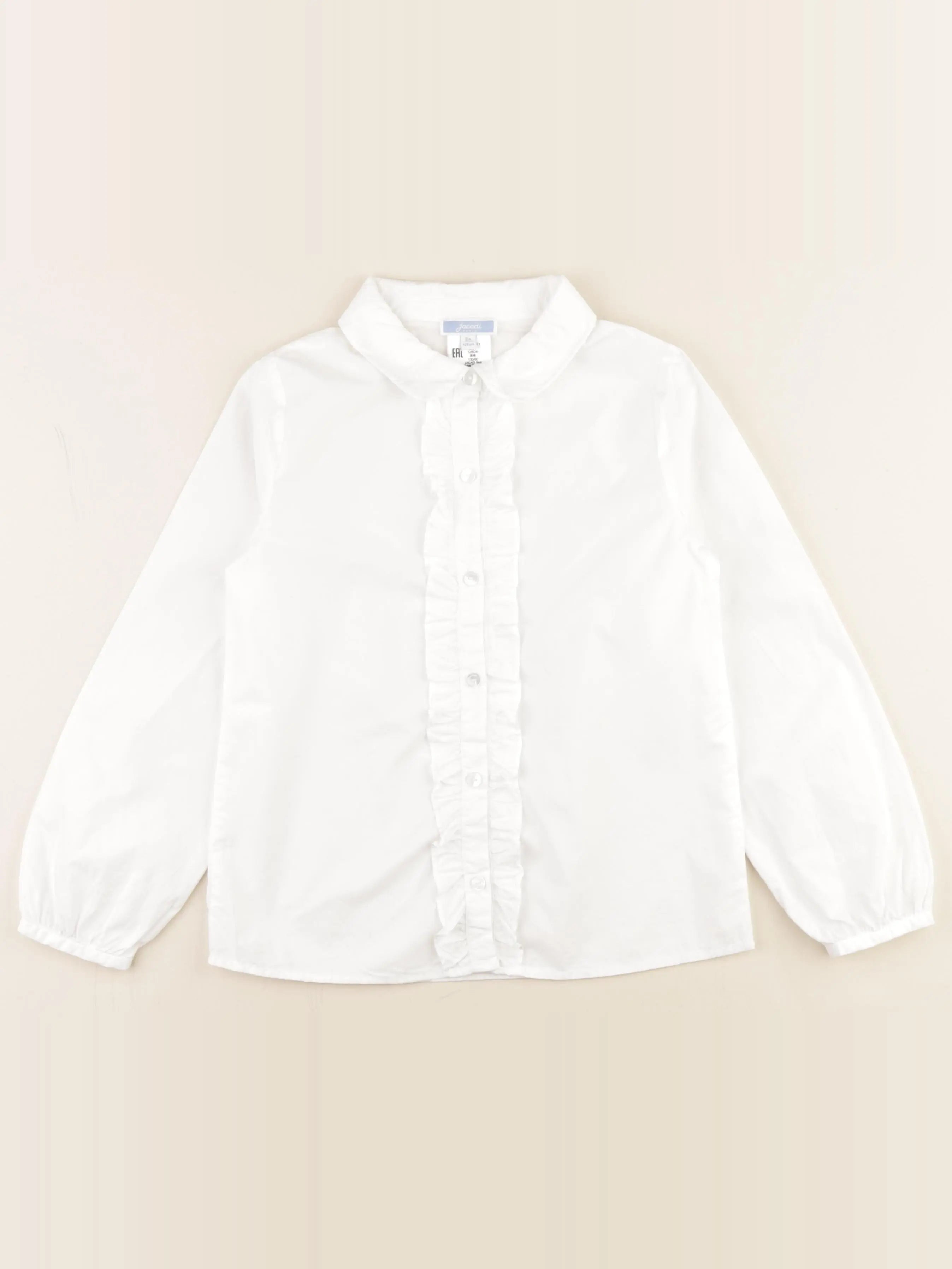 Jacadi - chemise blanc - 8 ans
