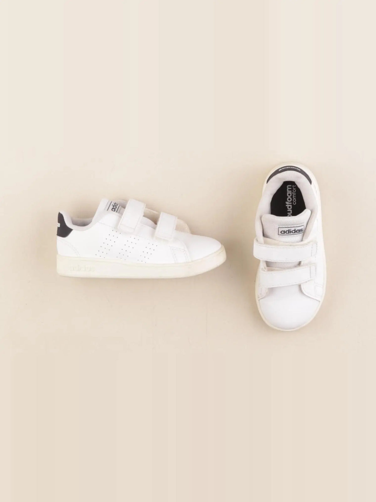 Adidas - baskets blanc - pointure 25