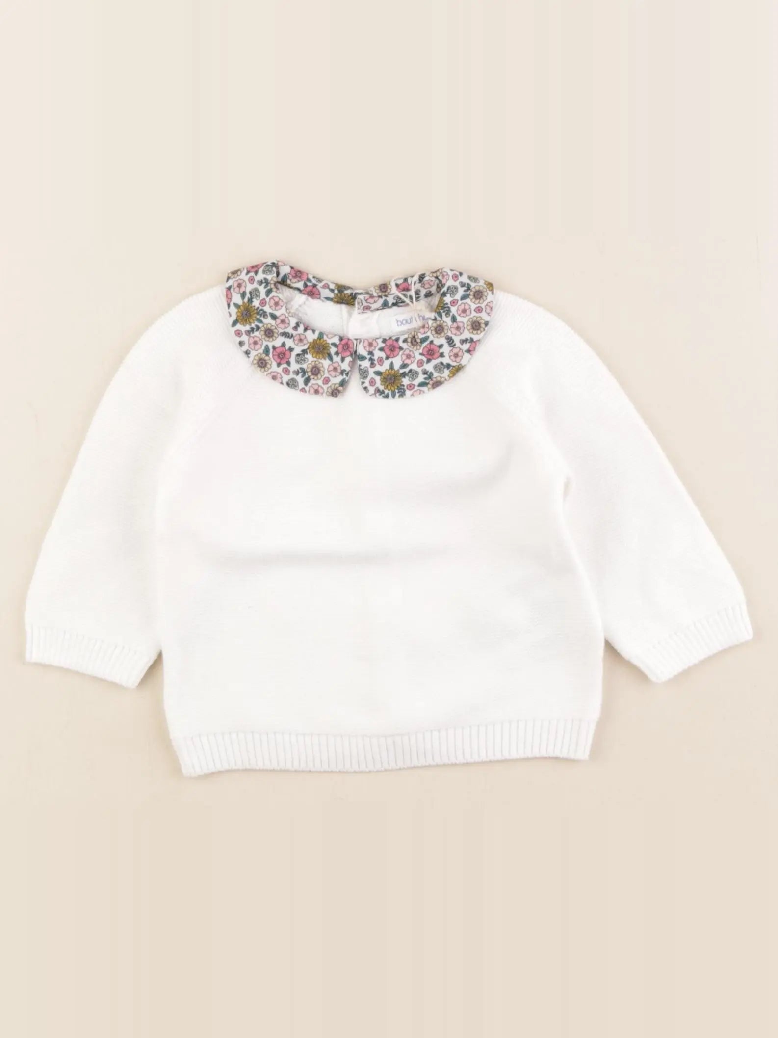 Boutchou - pull beige - 3 mois