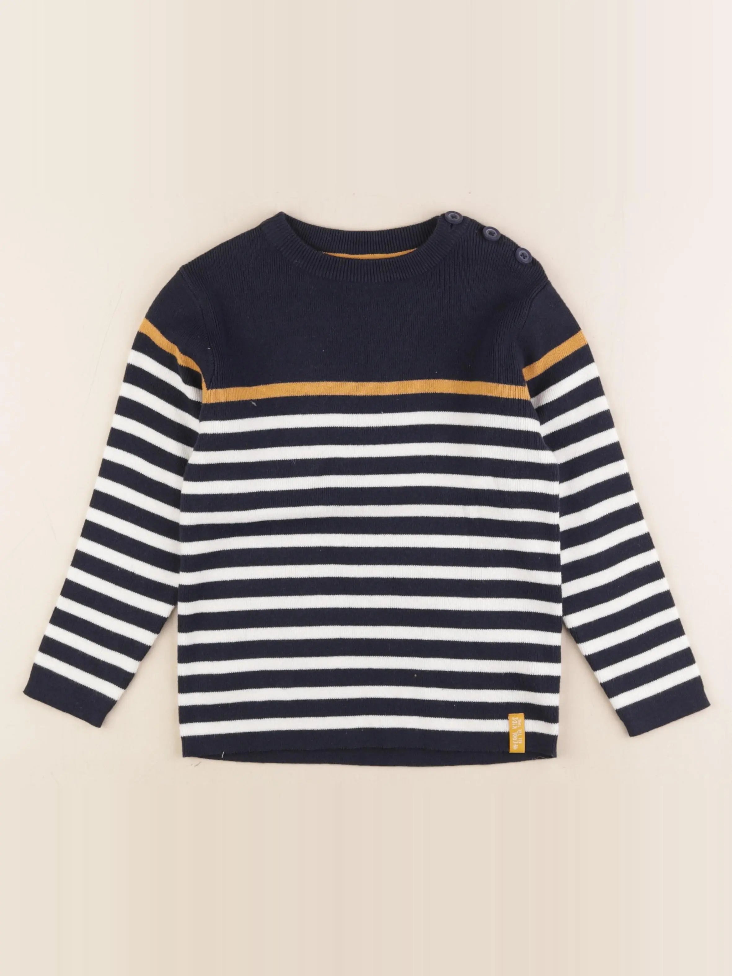 Vertbaudet - pull multicolore - 3 ans