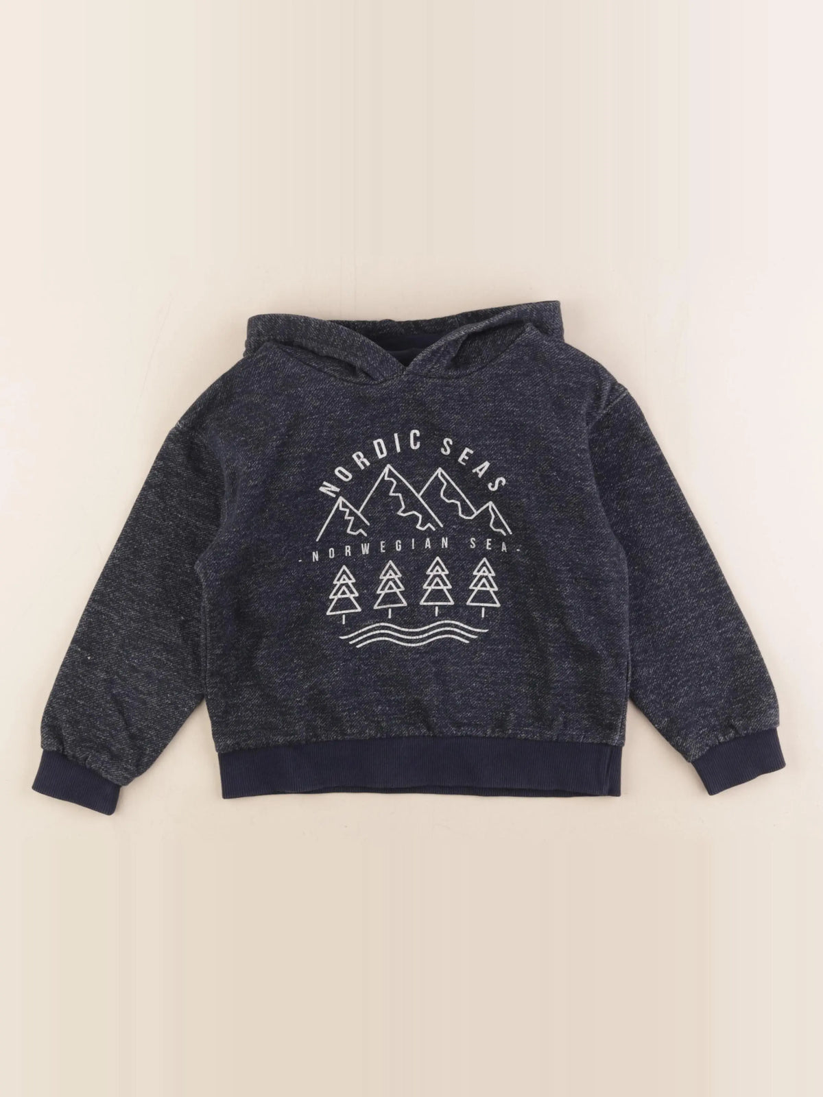 Vertbaudet - sweat bleu - 5 ans