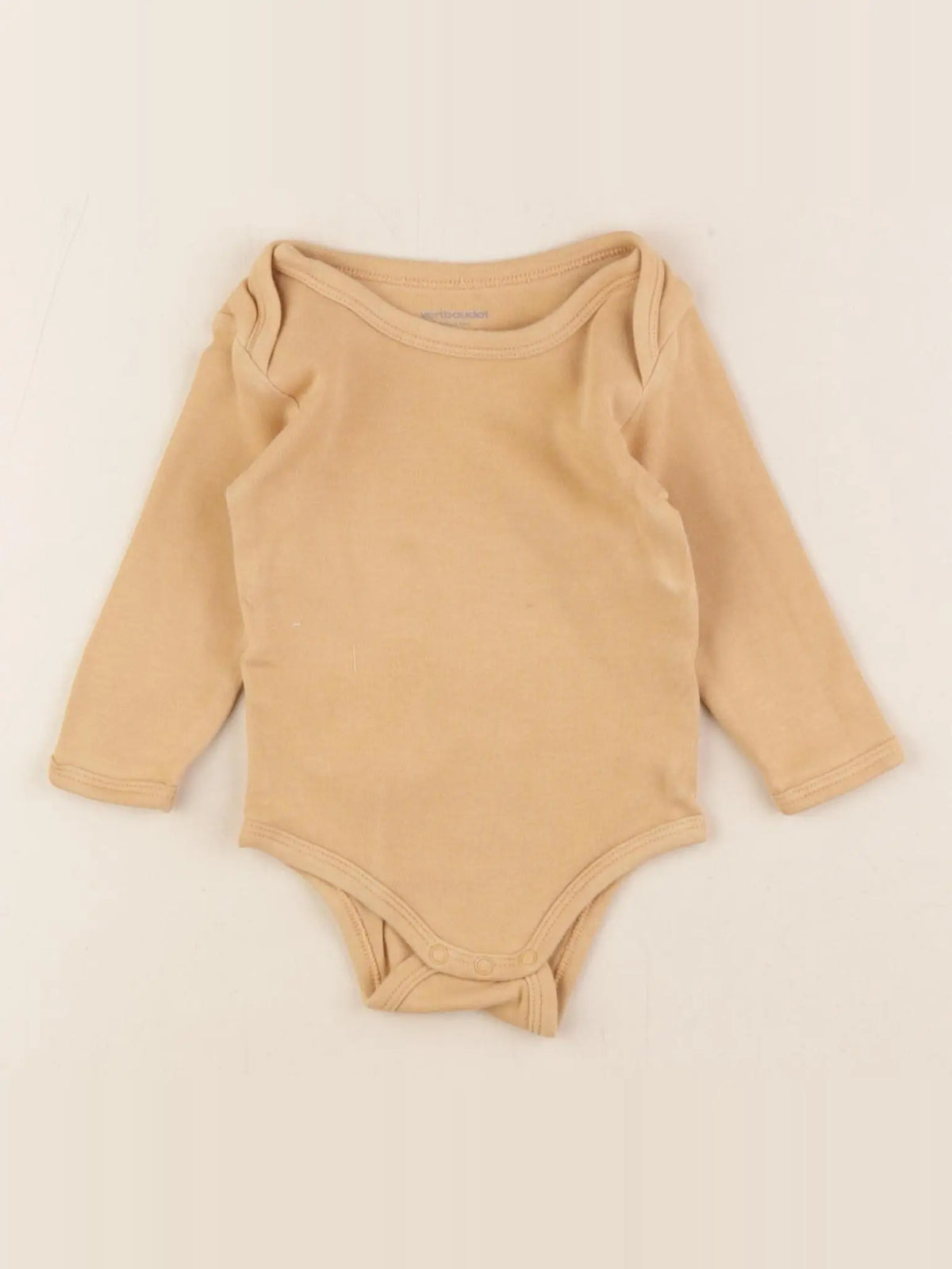 Vertbaudet - body jaune - 6 mois