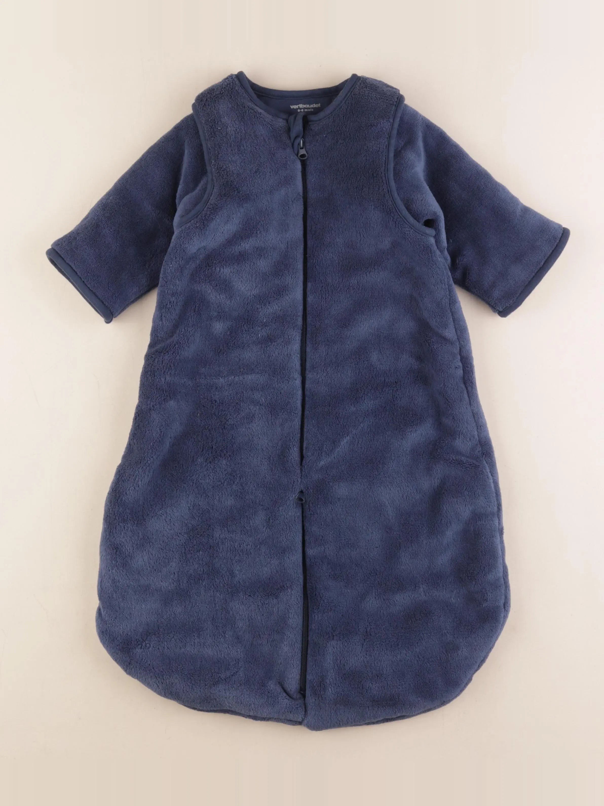 Vertbaudet - gigoteuse bleu - 0/6 mois