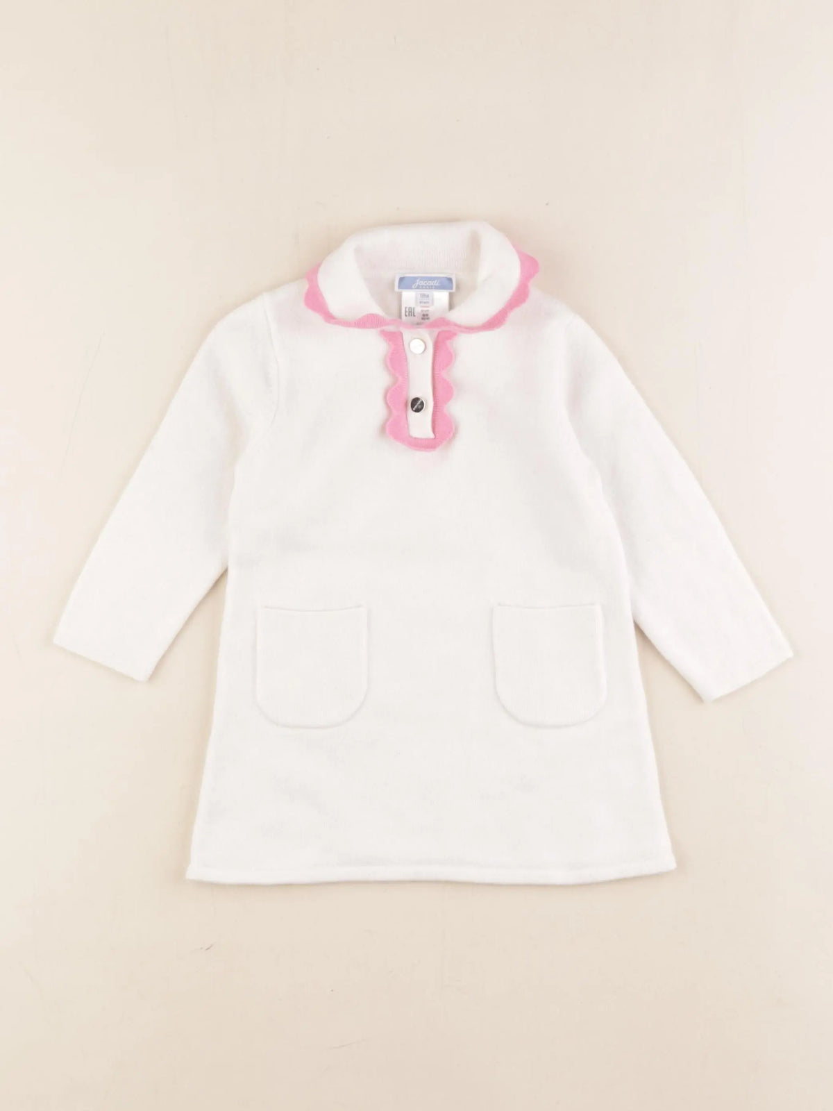 Jacadi - robe blanc - 18 mois