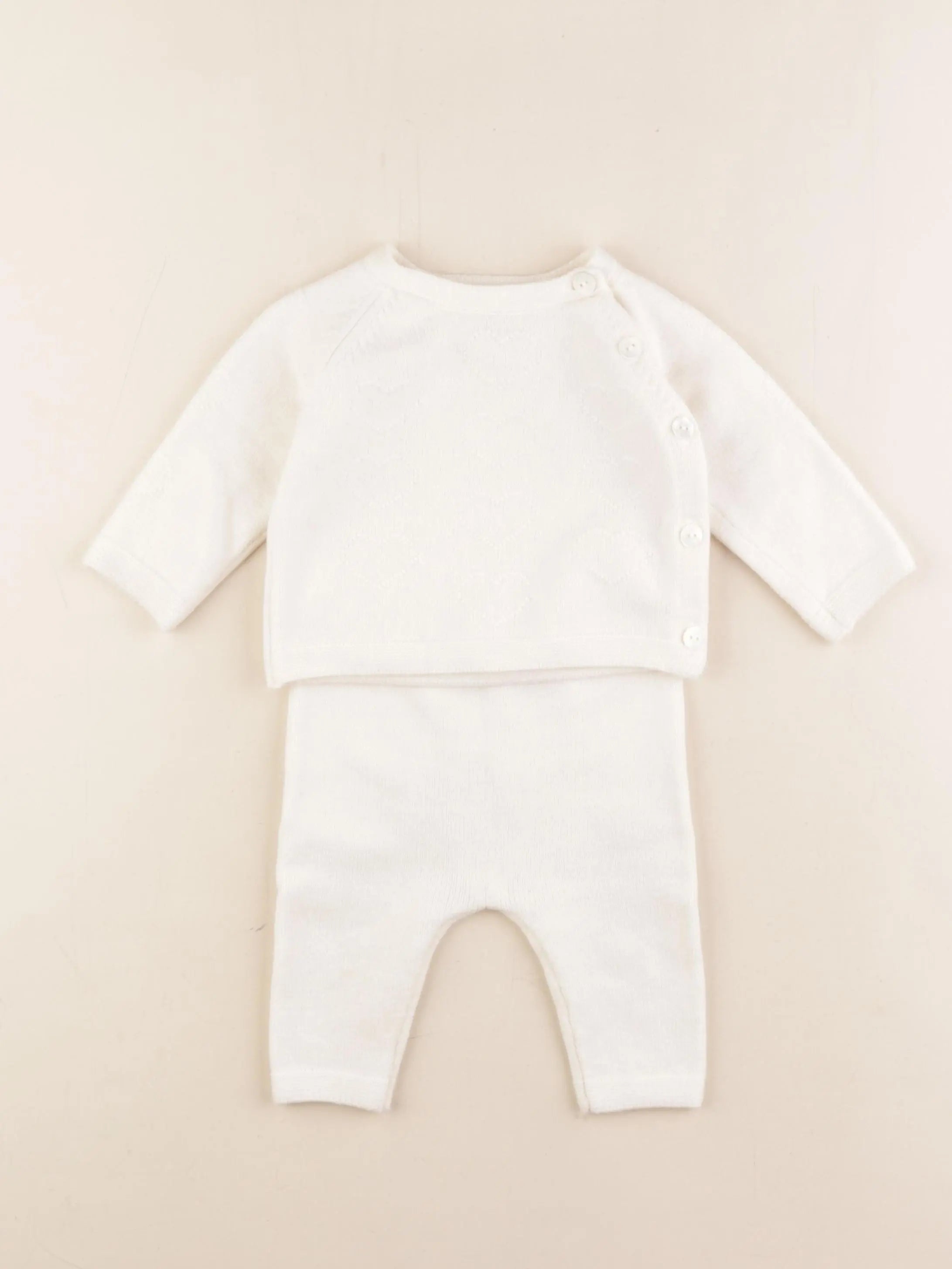 Jacadi - ensemble blanc - 6 mois