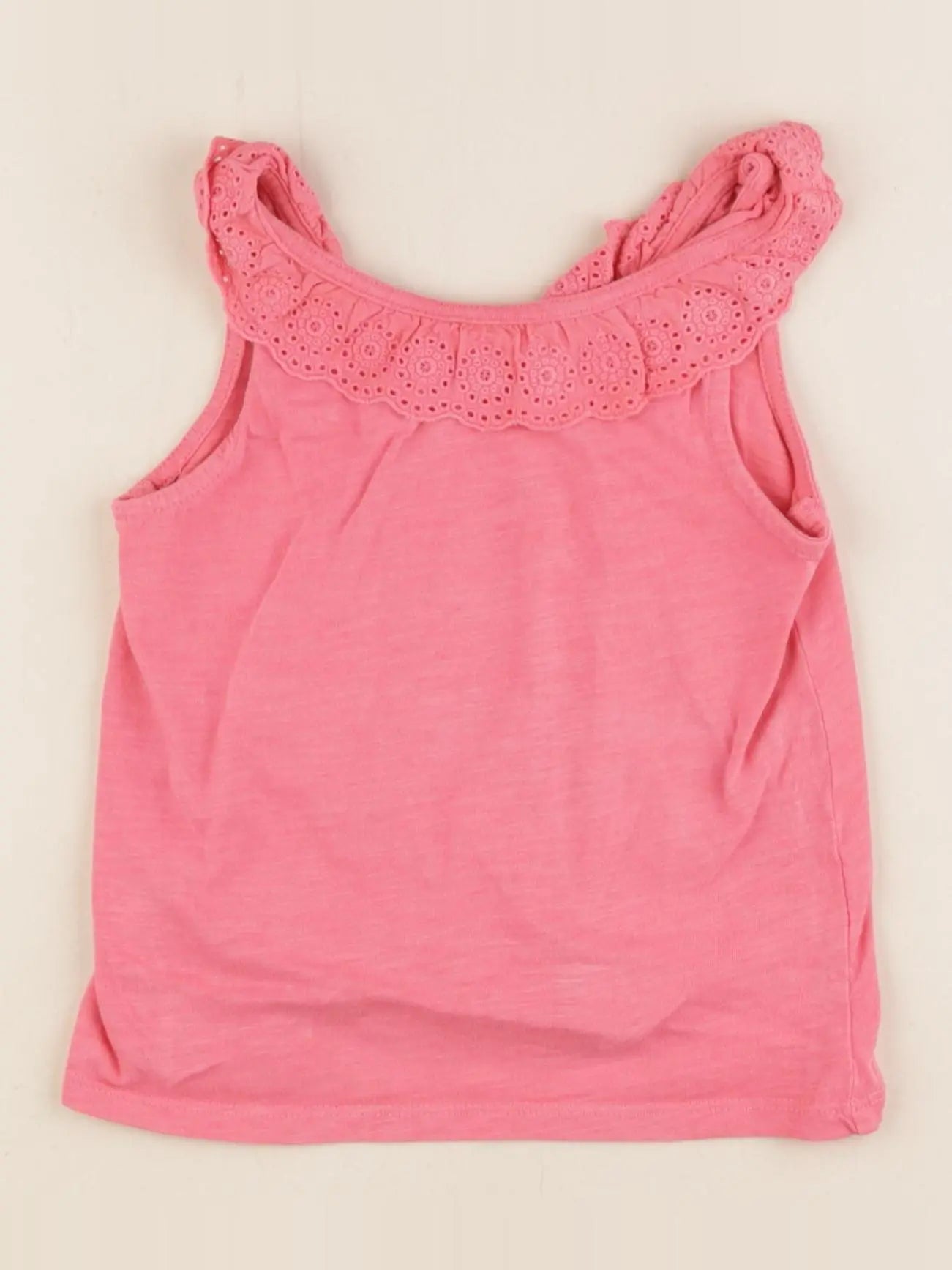 Vertbaudet - débardeur rose - 4 ans