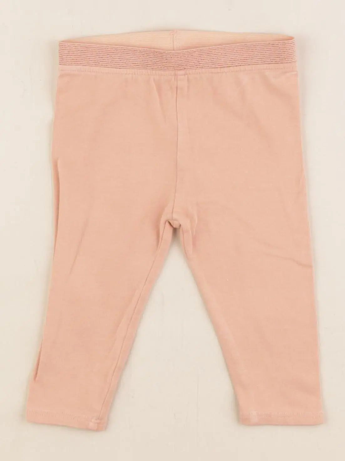 Vertbaudet - legging orange - 6 mois