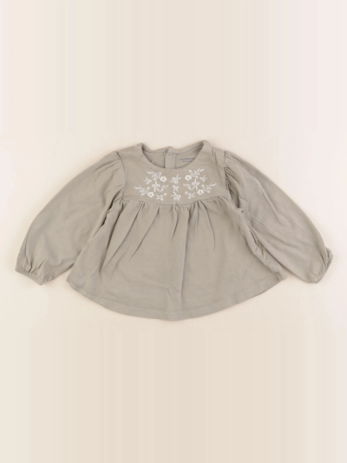 Vertbaudet - tee-shirt vert - 18 mois