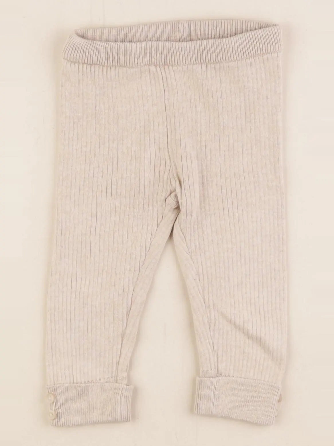 Zara - legging beige - 9/12 mois