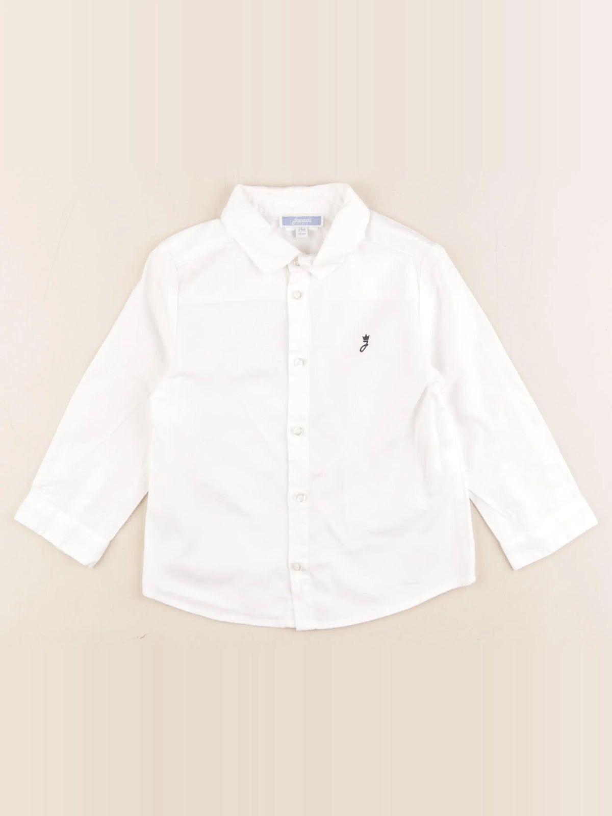 Jacadi - chemise blanc - 24 mois
