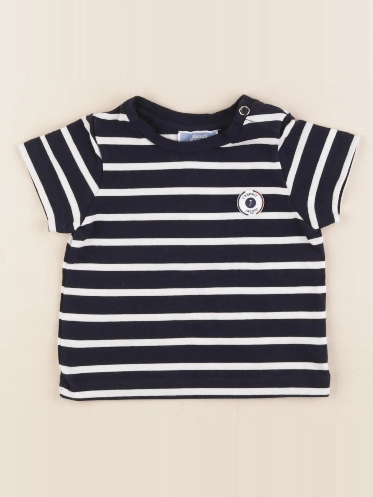 Jacadi - tee-shirt bleu - 6 mois