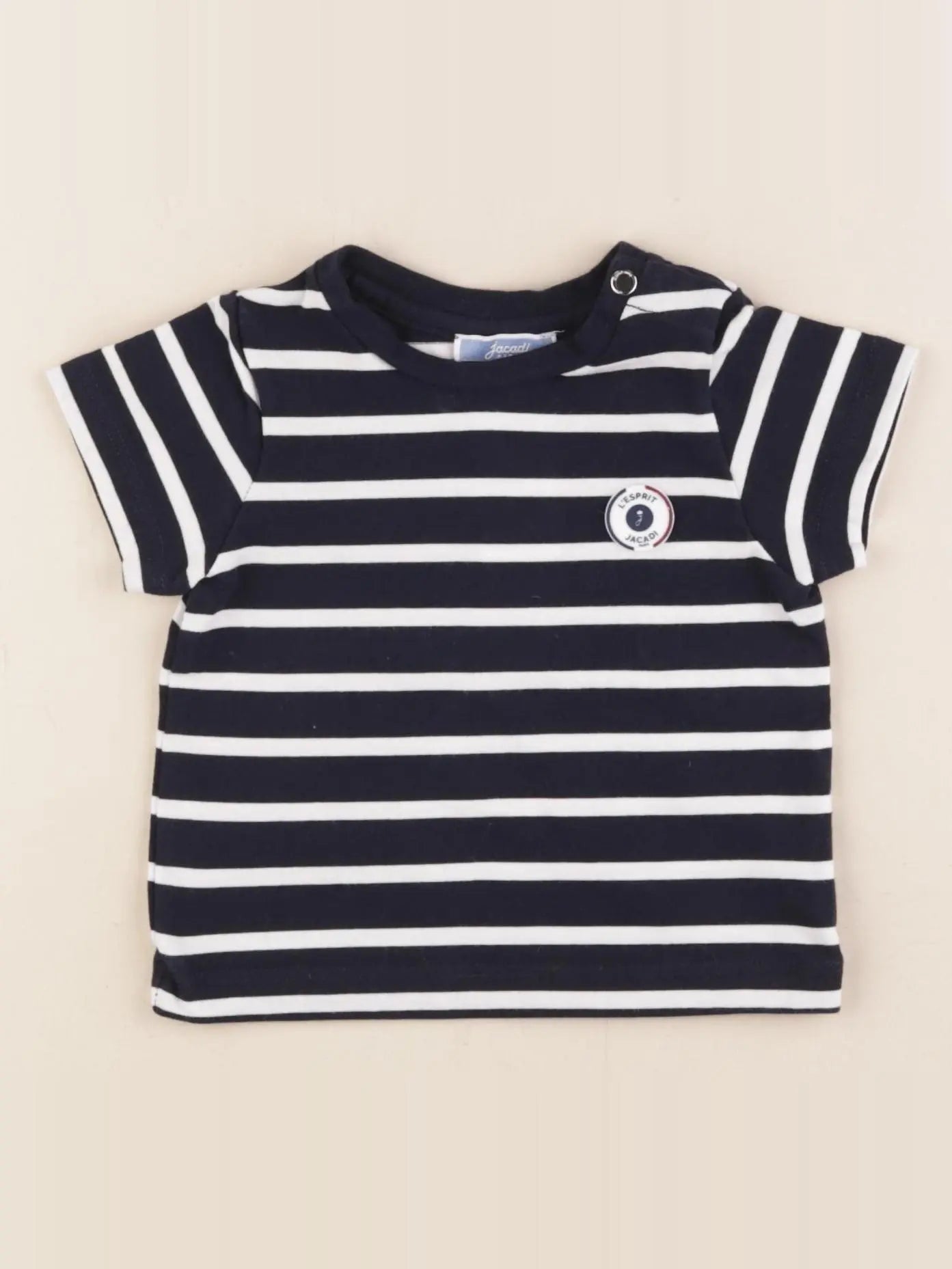 Jacadi - tee-shirt bleu - 6 mois
