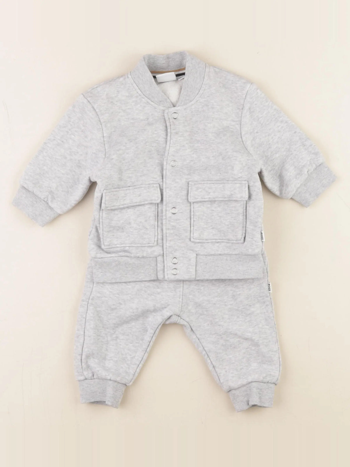 Hugo Boss - ensemble gris - 6 mois