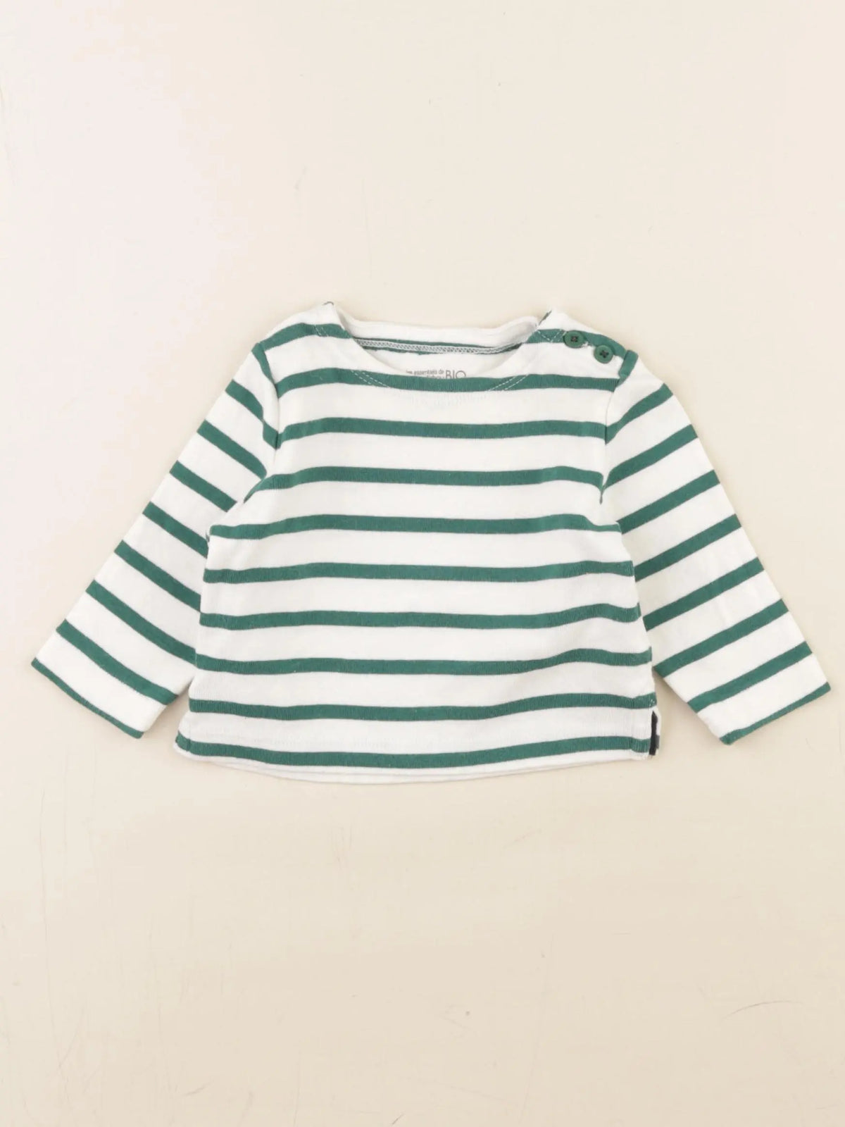 Boutchou - tee-shirt vert - 6 mois