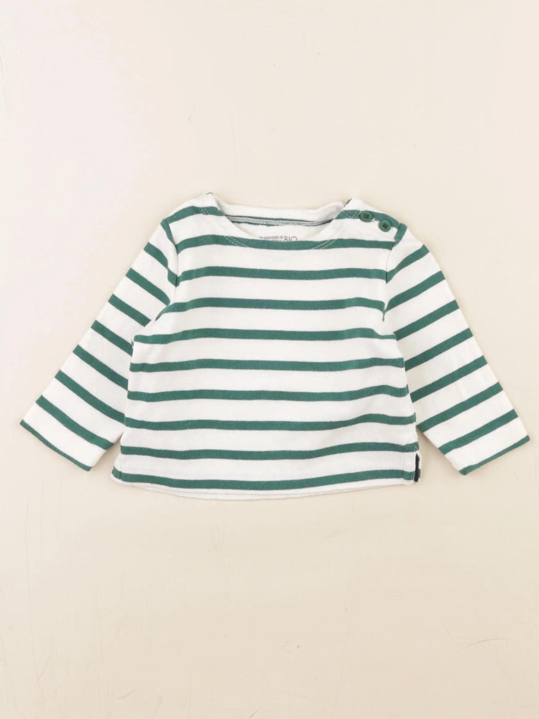 Boutchou - tee-shirt vert - 6 mois