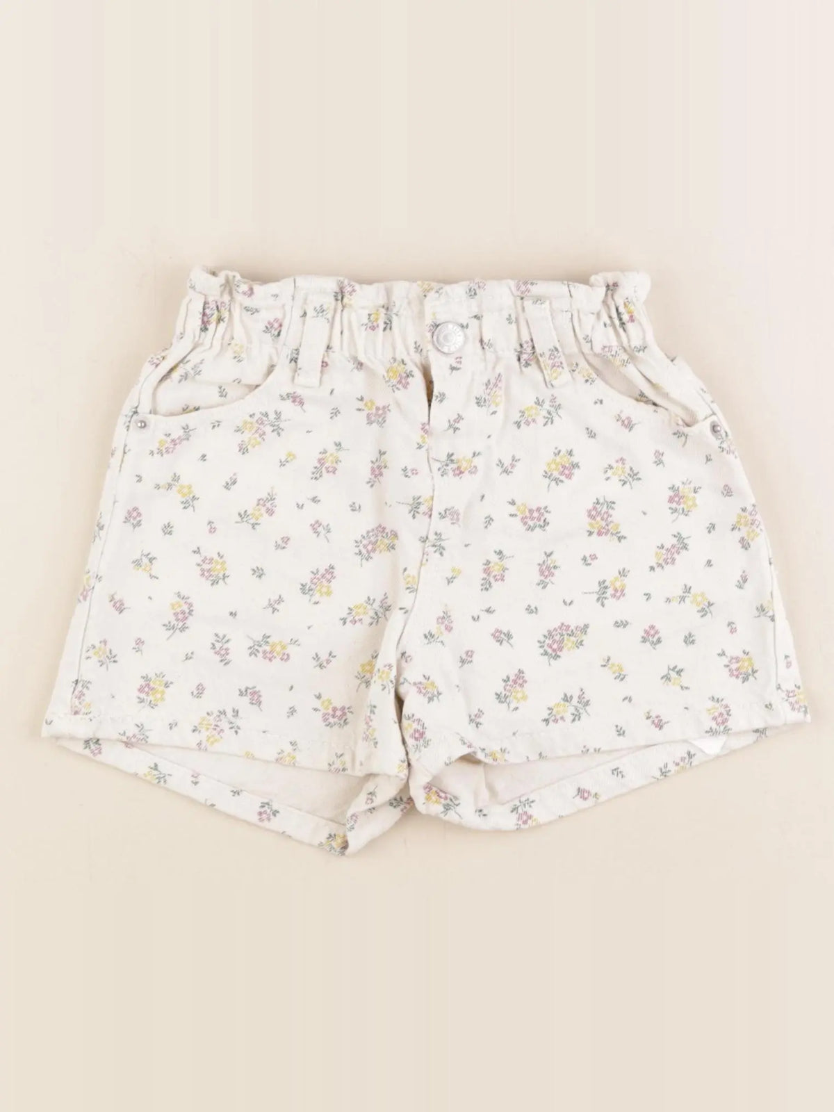 Zara - short beige - 3/4 ans
