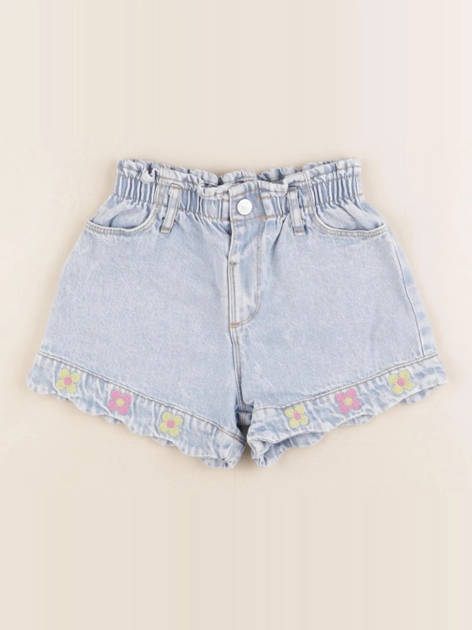 Zara - short bleu - 4 ans