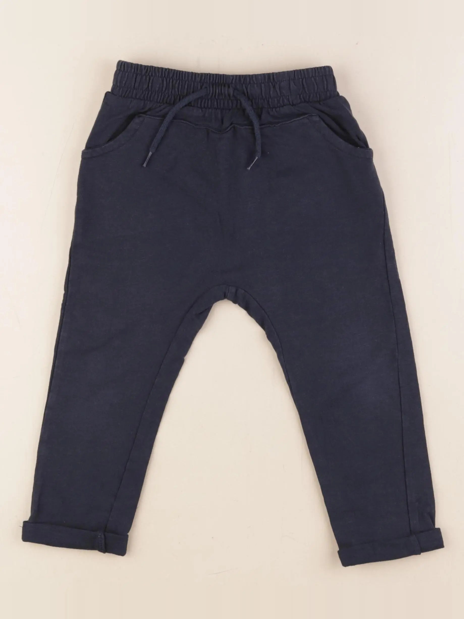 Vertbaudet - sarouel bleu - 36 mois