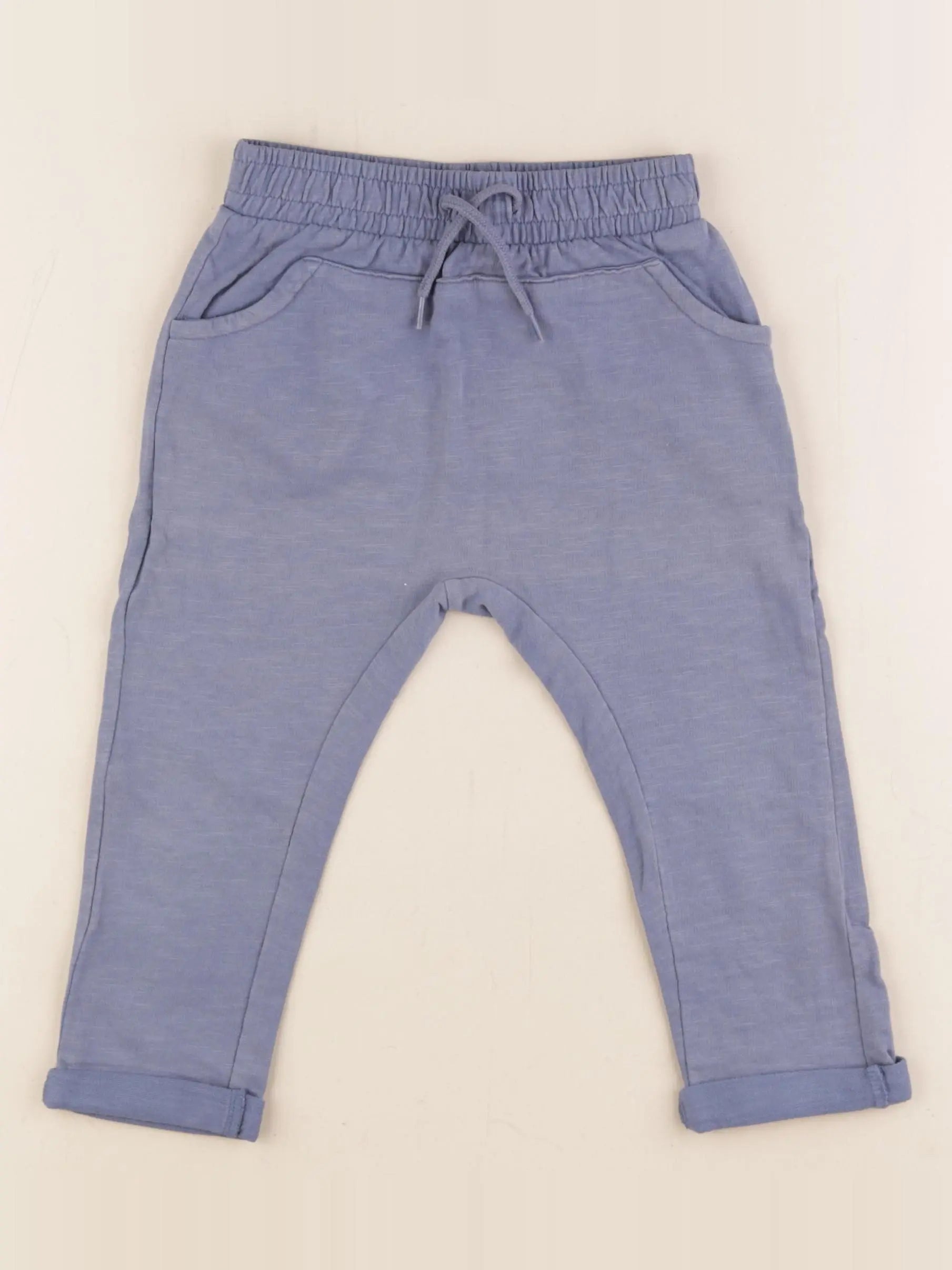 Vertbaudet - pantalon bleu - 36 mois