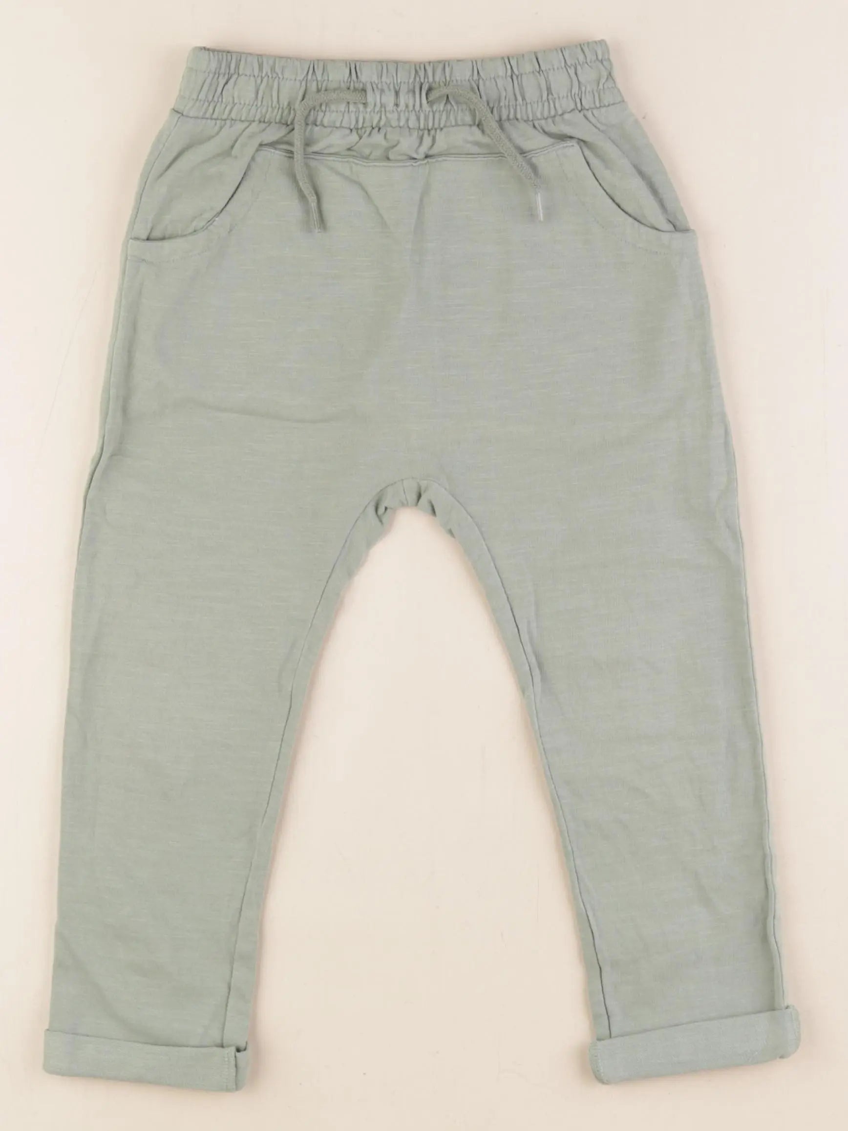Vertbaudet - pantalon vert - 36 mois