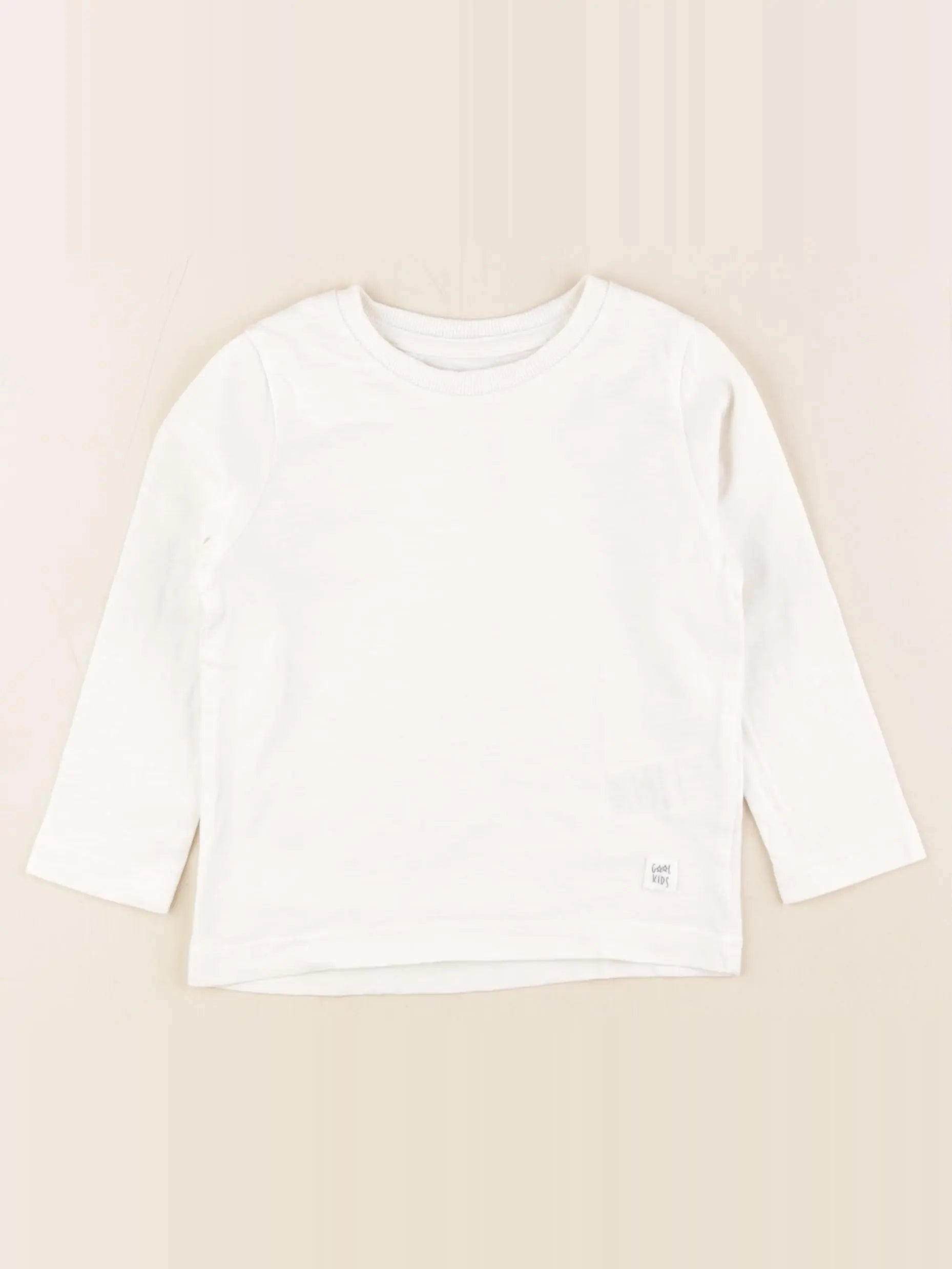 Vertbaudet - tee-shirt blanc - 2 ans