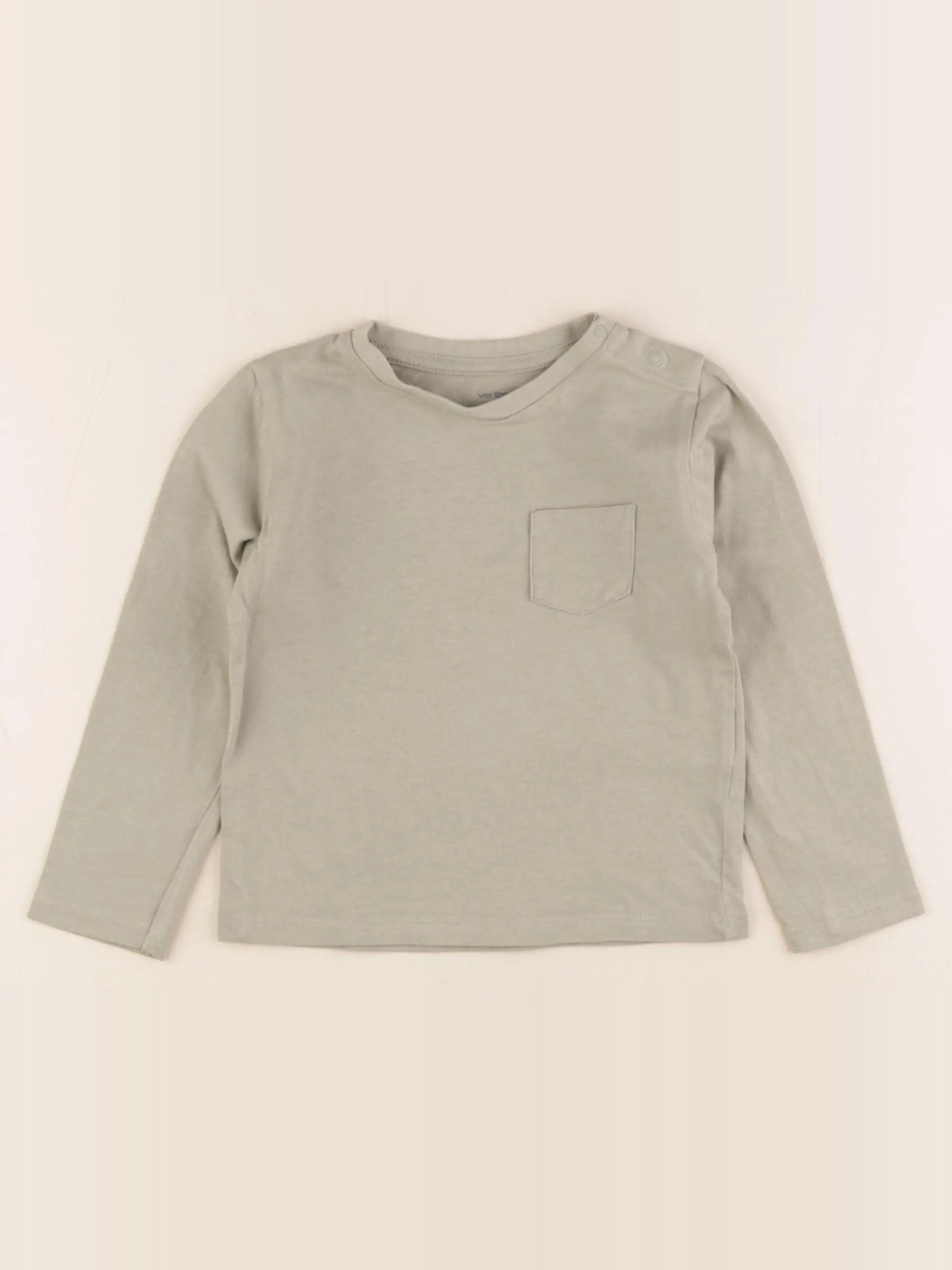 Vertbaudet - tee-shirt vert - 36 mois