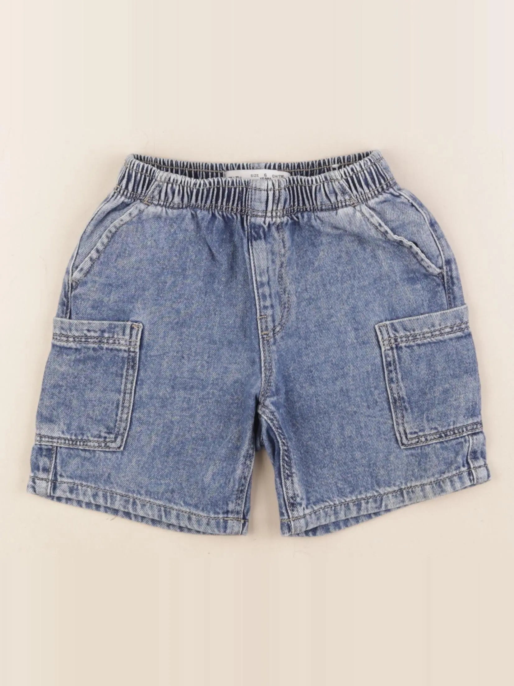 Zara - short bleu - 6 ans