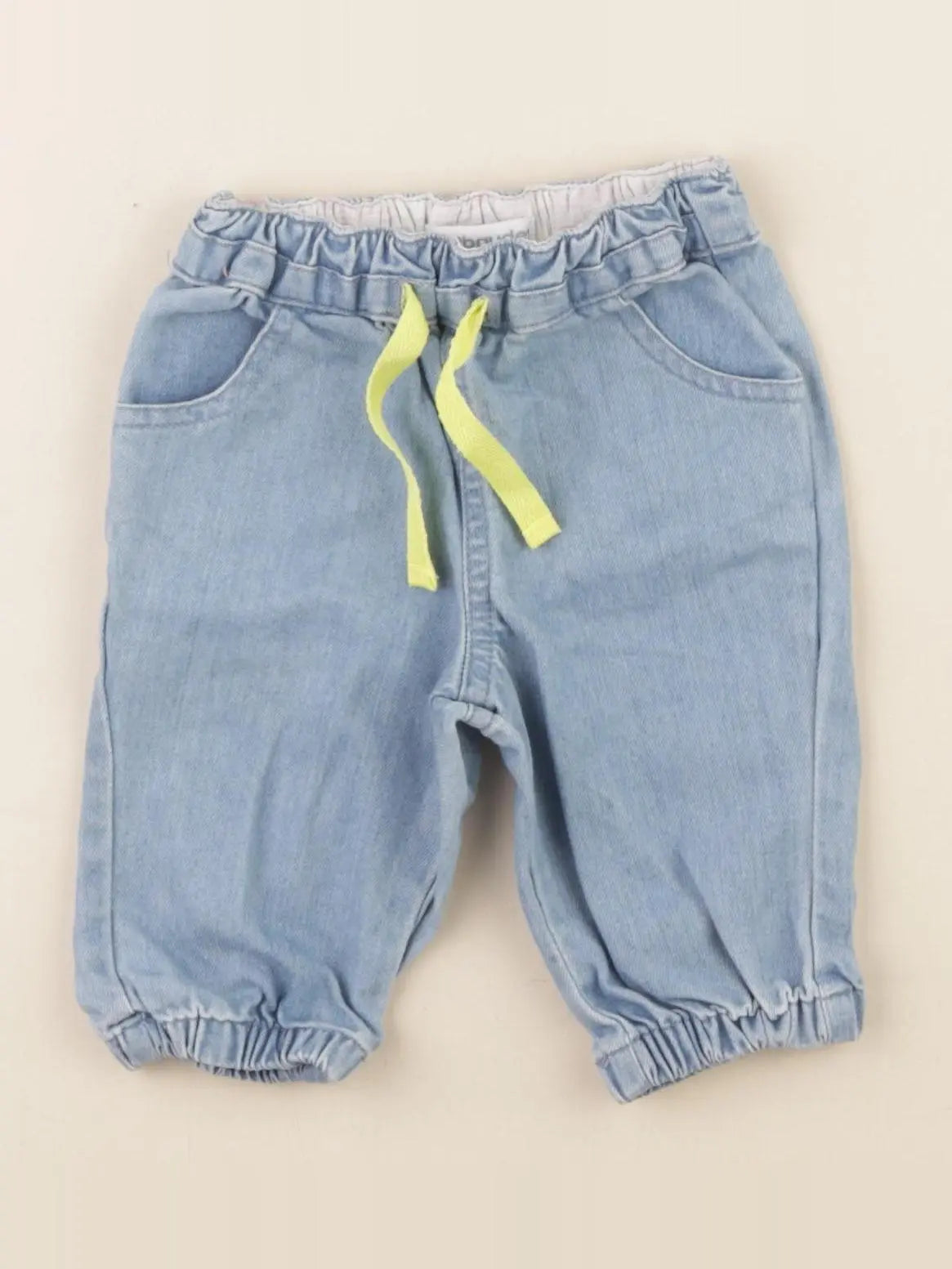 Vertbaudet - jean bleu - 3 mois