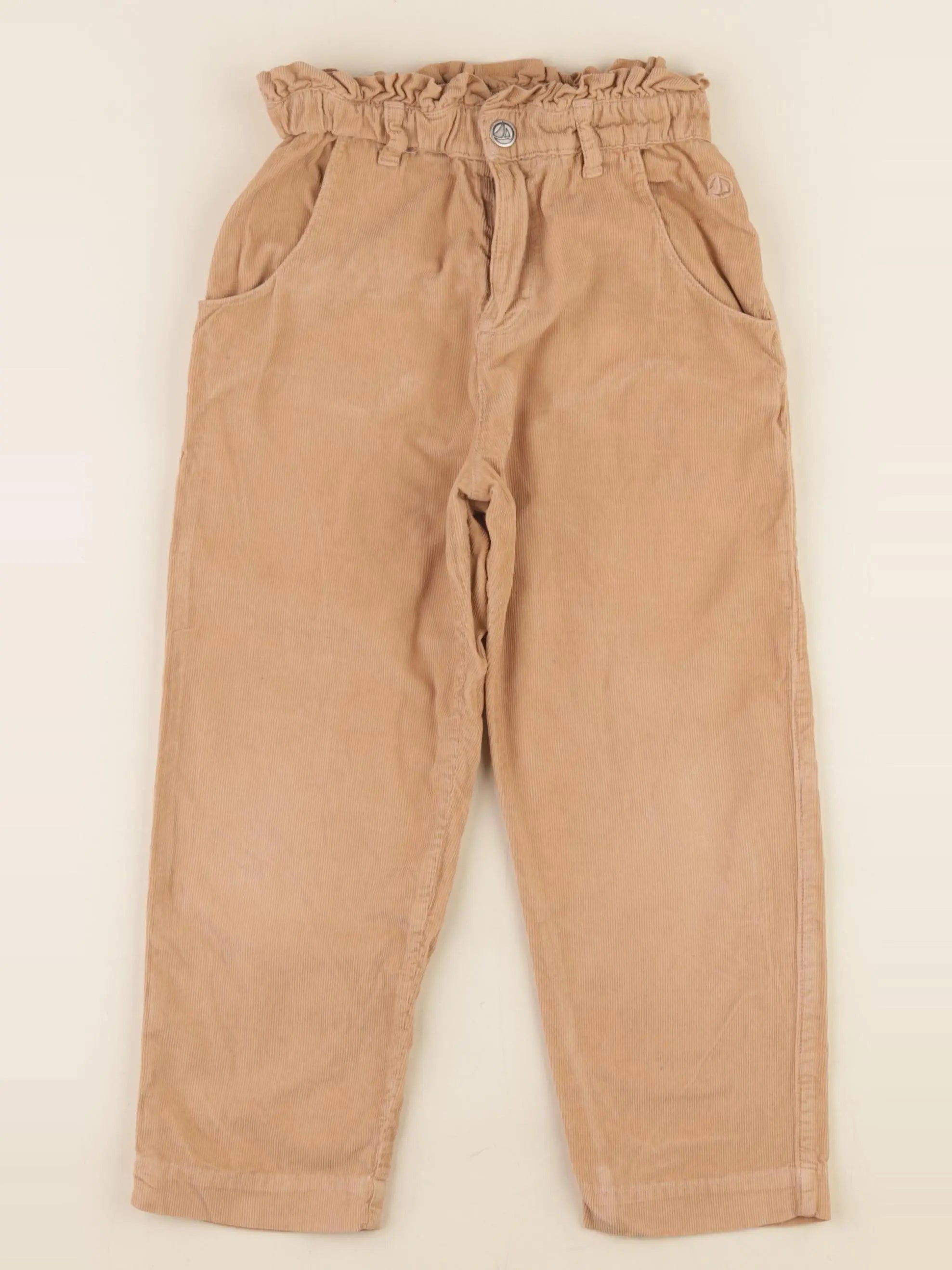 Petit Bateau - pantalon marron - 6 ans