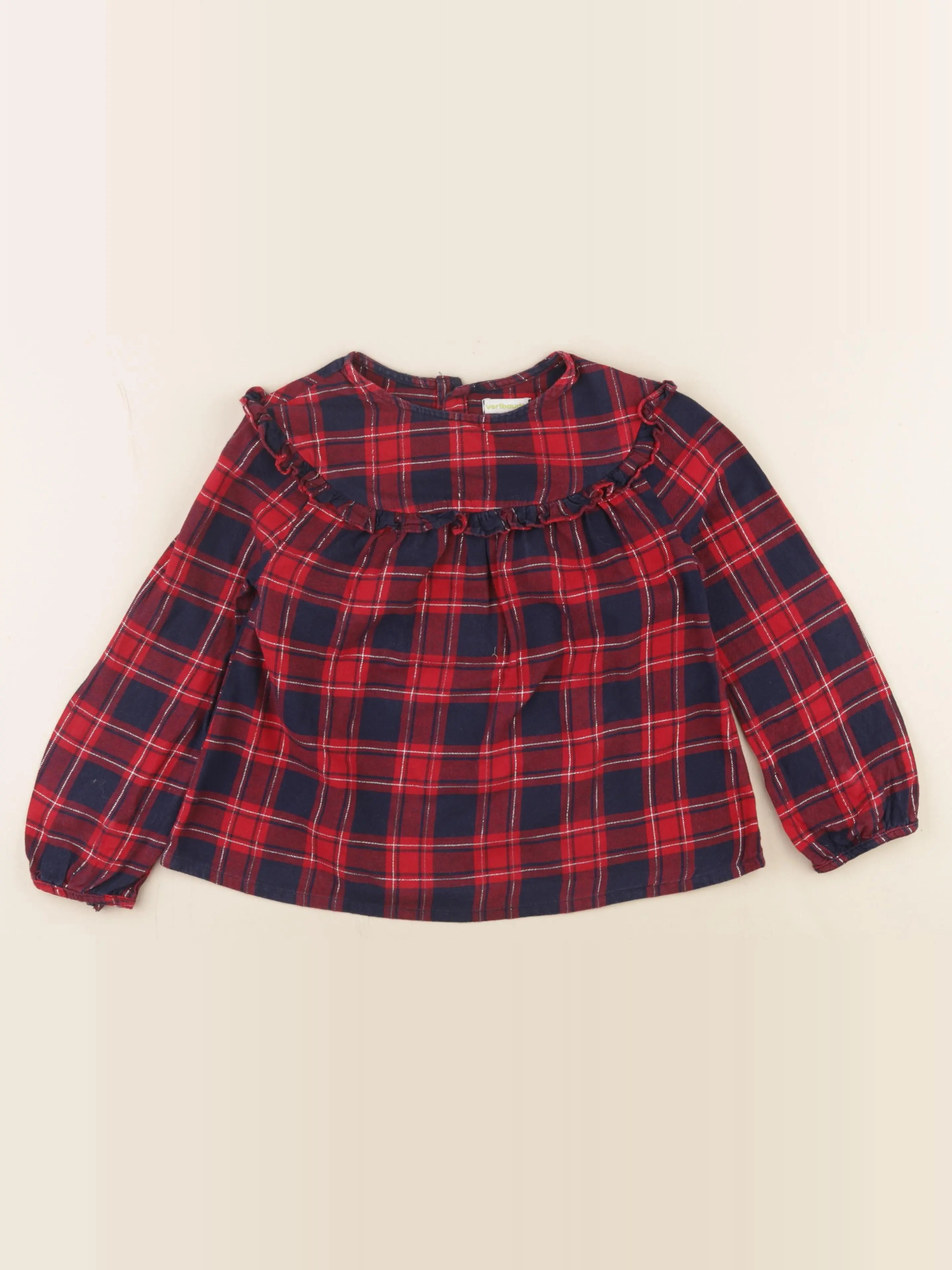 Vertbaudet - blouse multicolore - 6 ans