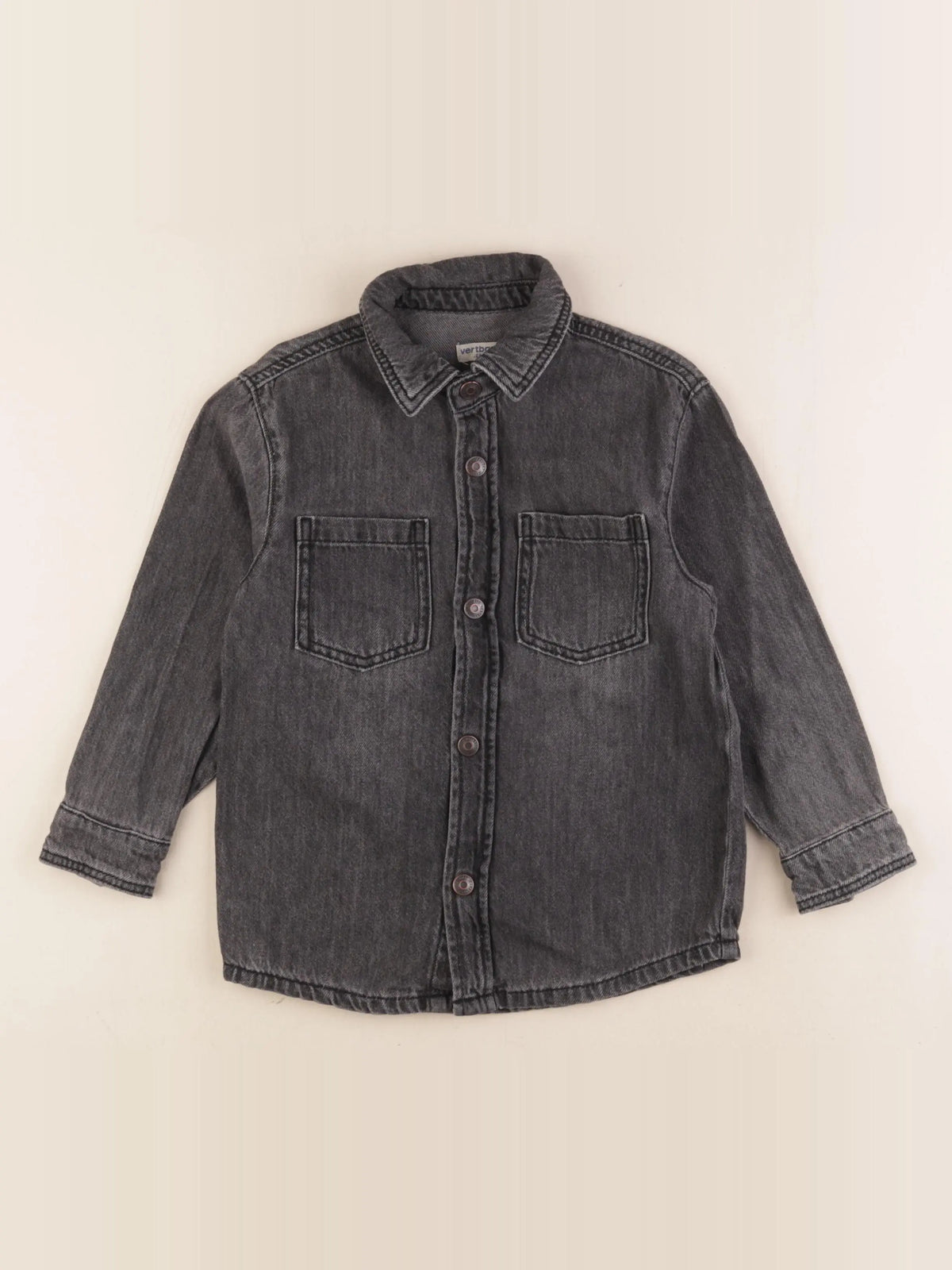 Vertbaudet - chemise noir - 5 ans