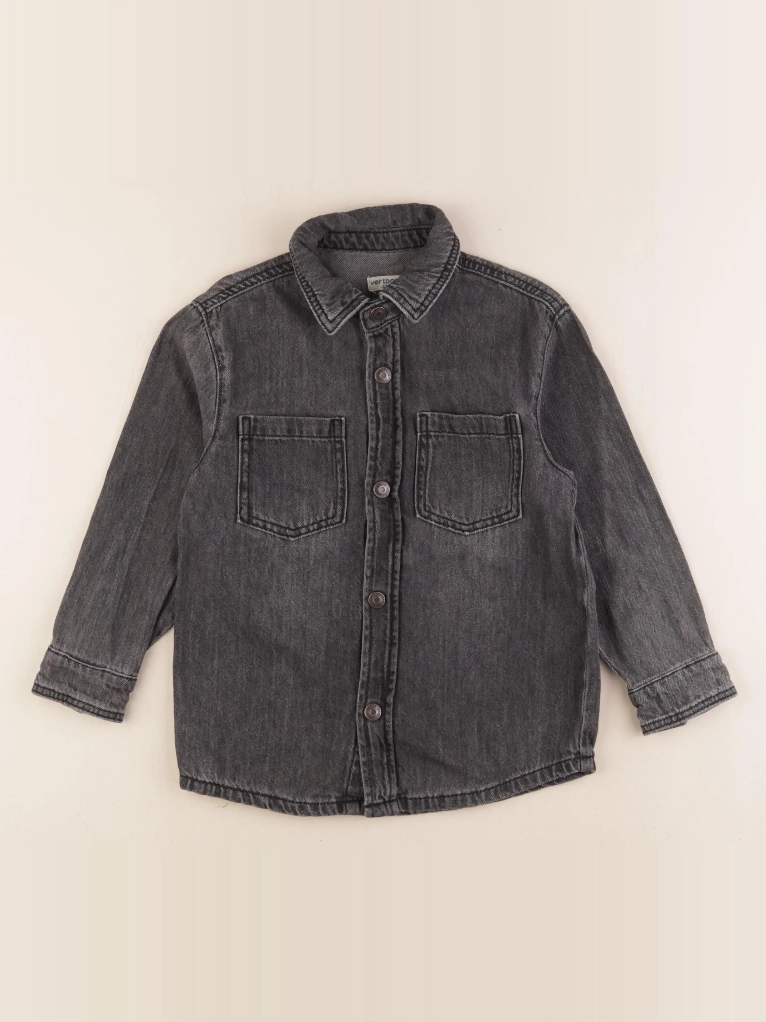 Vertbaudet - chemise noir - 5 ans