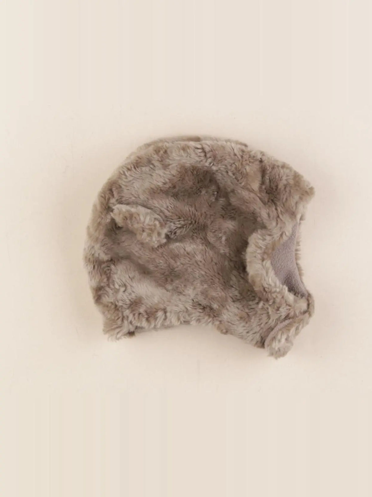 H&M - bonnet taupe - 4/6 mois