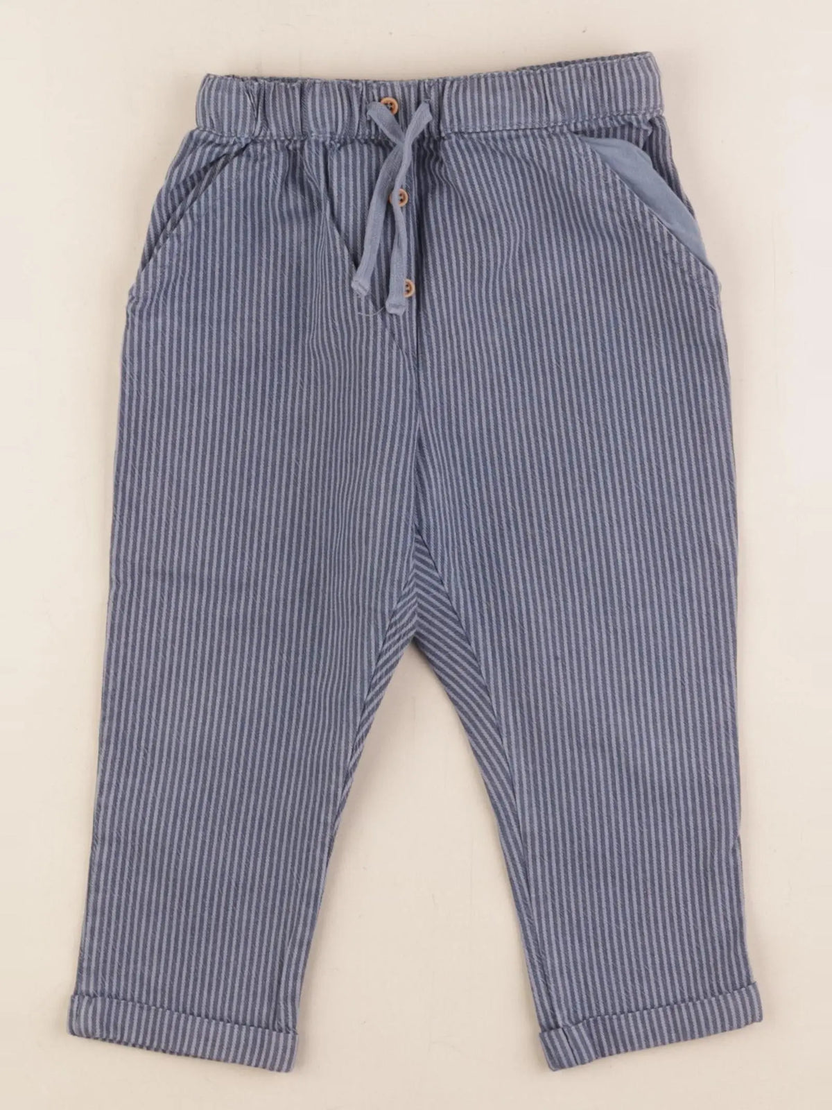 Boutchou - pantalon bleu - 24 mois