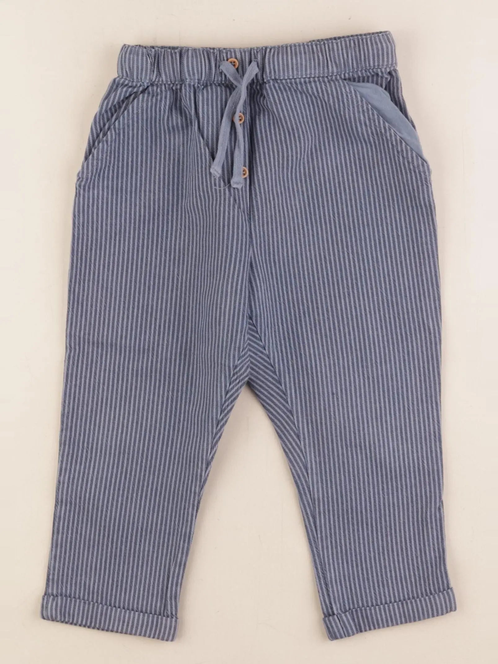 Boutchou - pantalon bleu - 24 mois